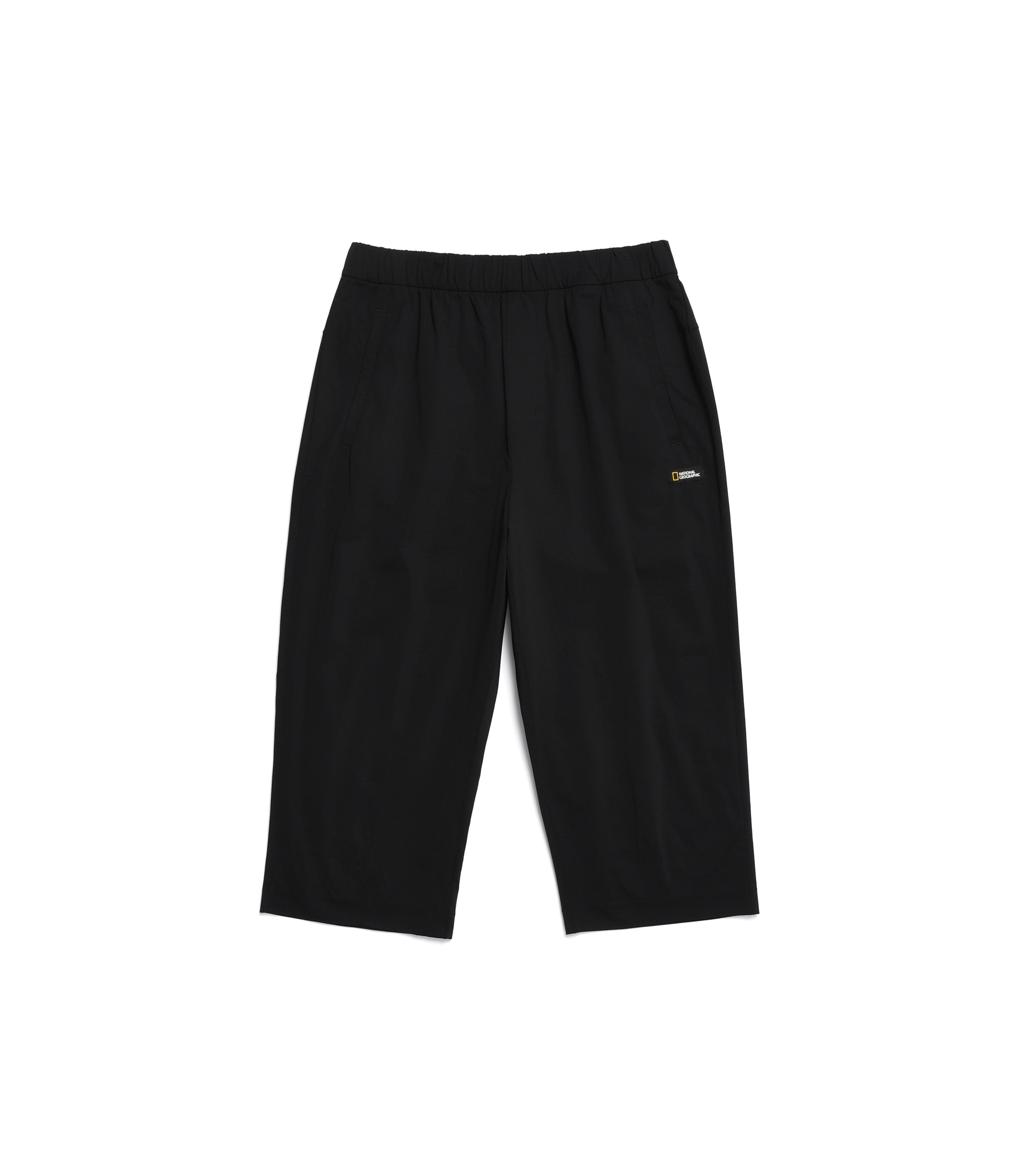 Men's Frozen Air Crop Capri Baggy Pants<br>CARBON BLACK