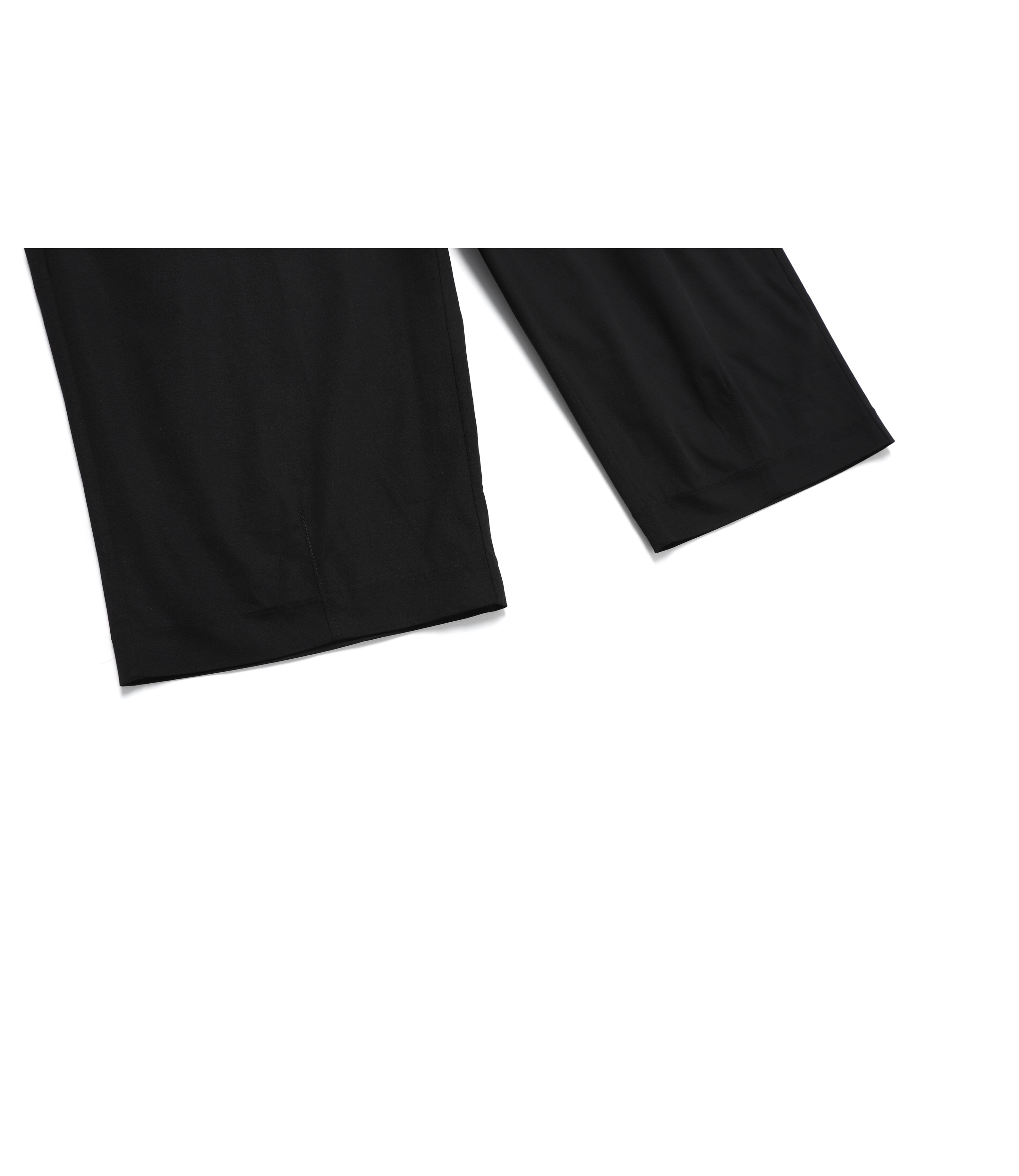 Men's Frozen Air Crop Capri Baggy Pants<br>CARBON BLACK