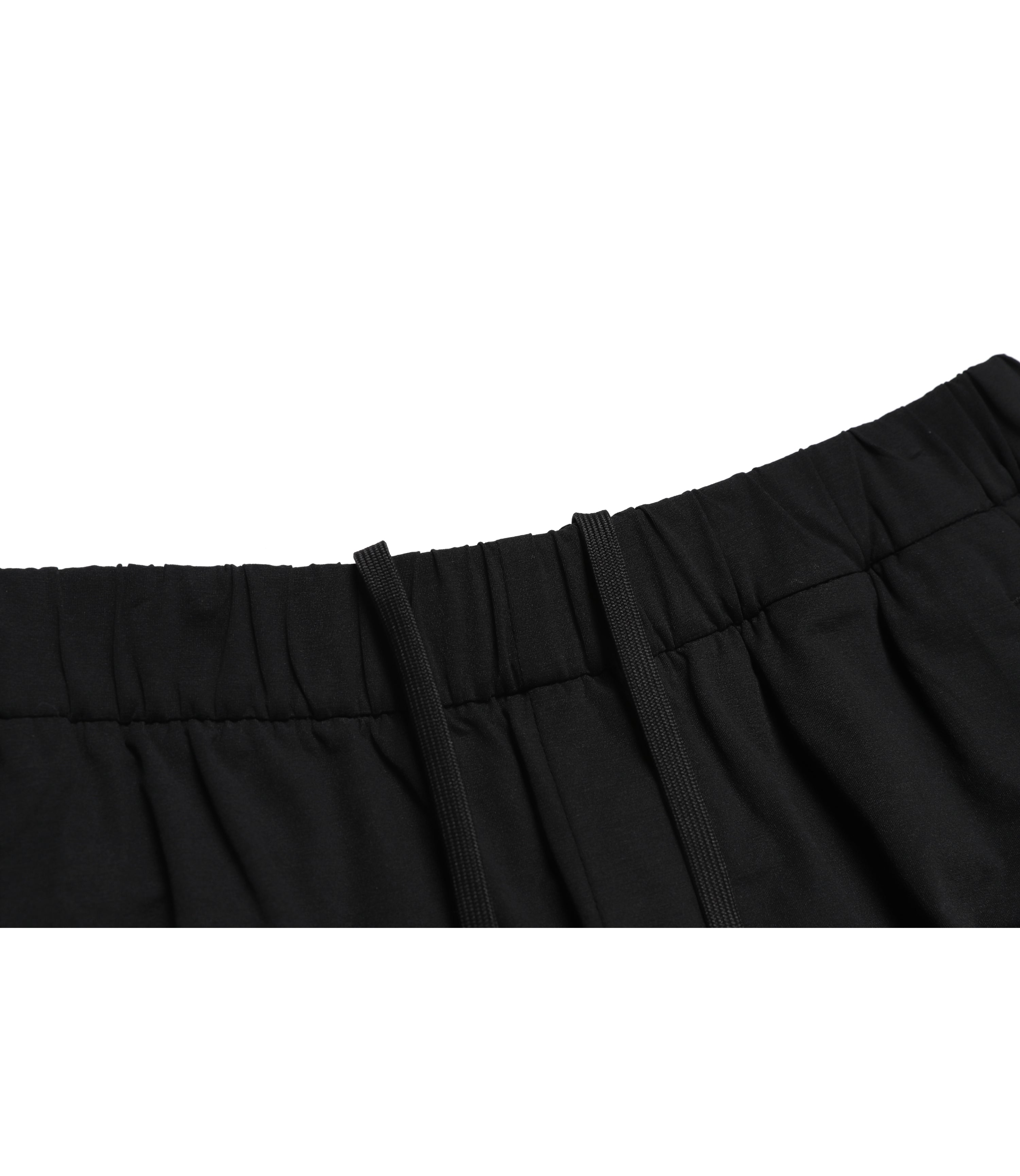 Men's Frozen Air Crop Capri Baggy Pants<br>CARBON BLACK