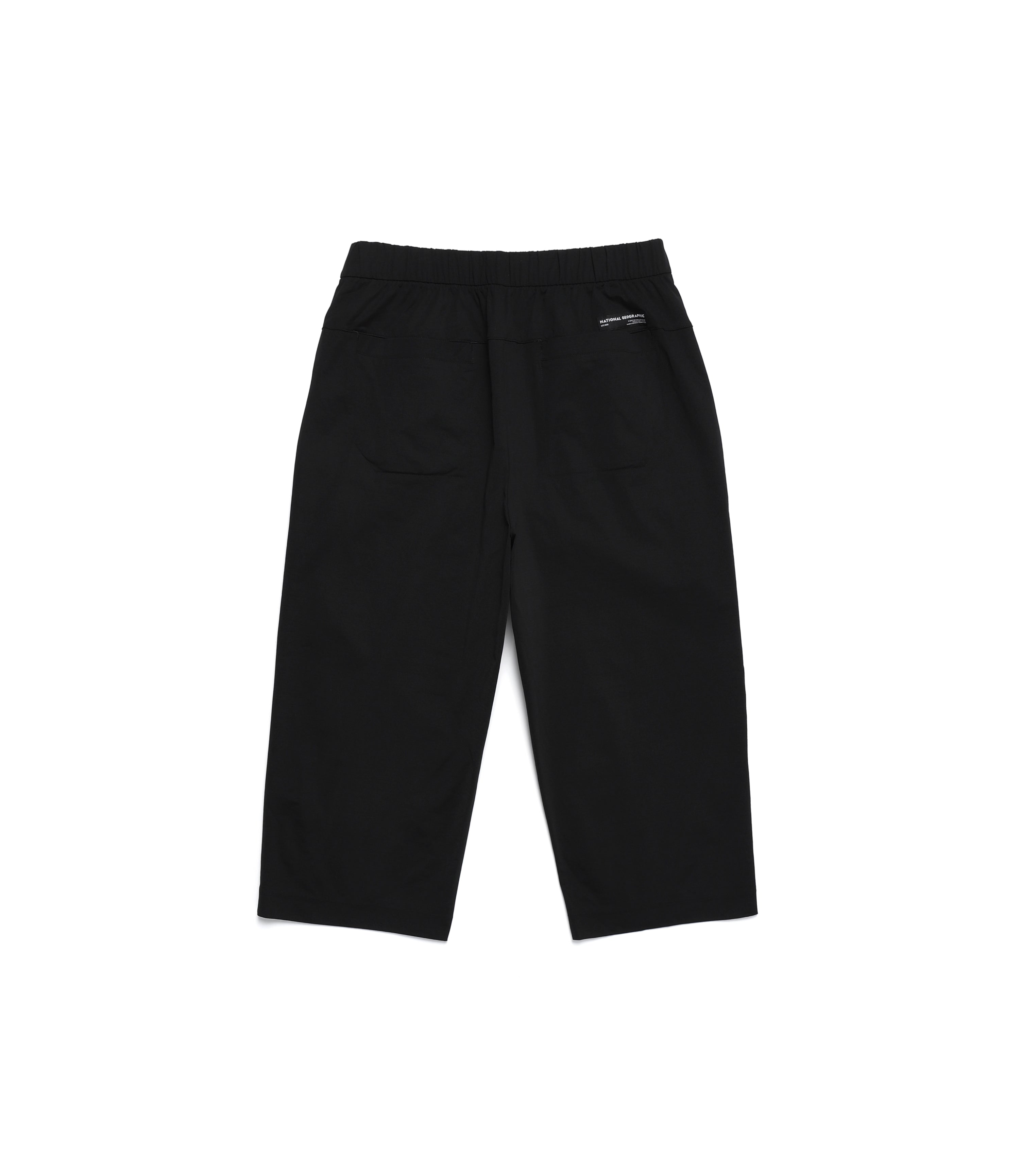 Men's Frozen Air Crop Capri Baggy Pants<br>CARBON BLACK
