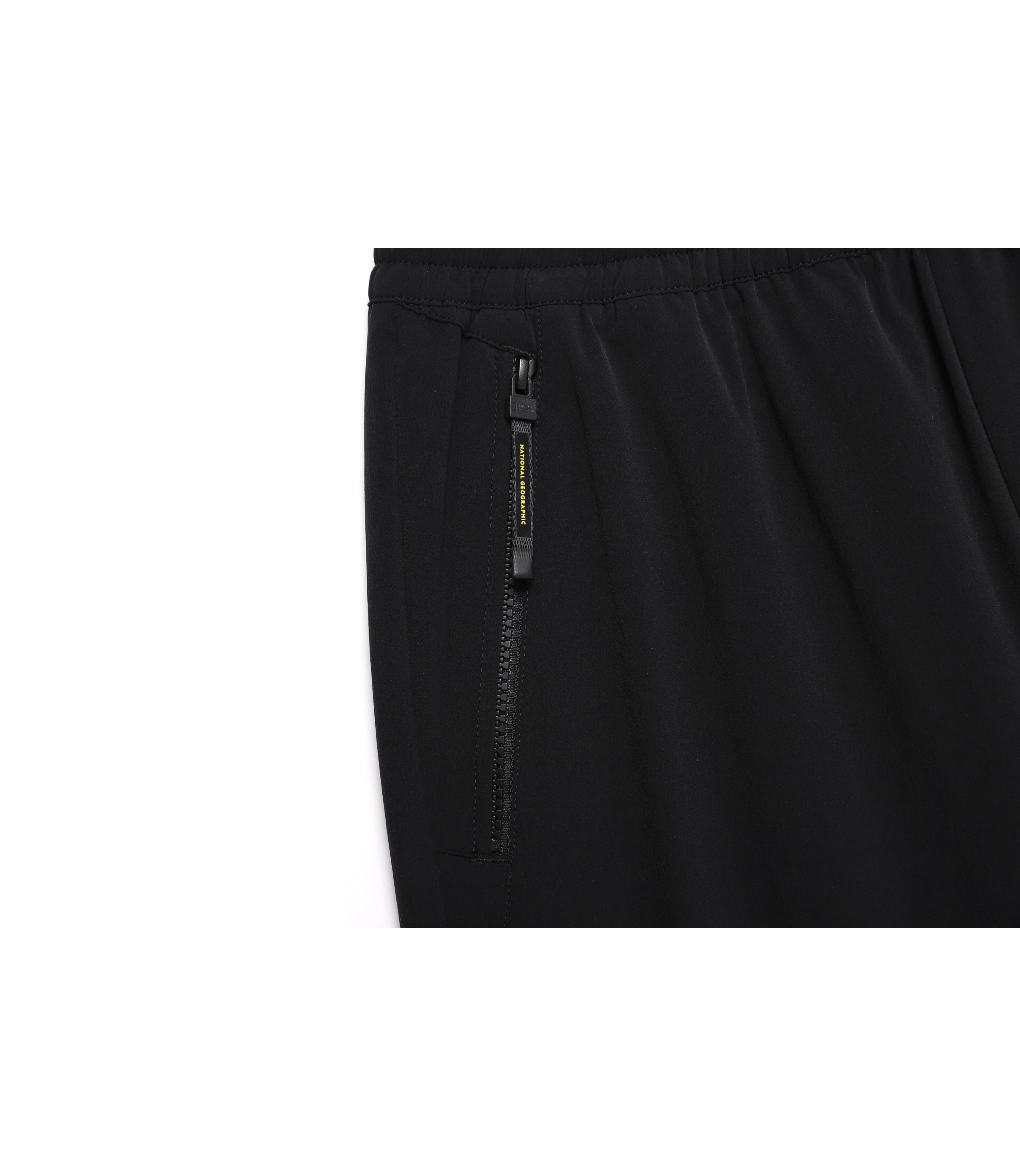 Unisex RIO Woven Stretch Straight Pants<br>CARBON BLACK