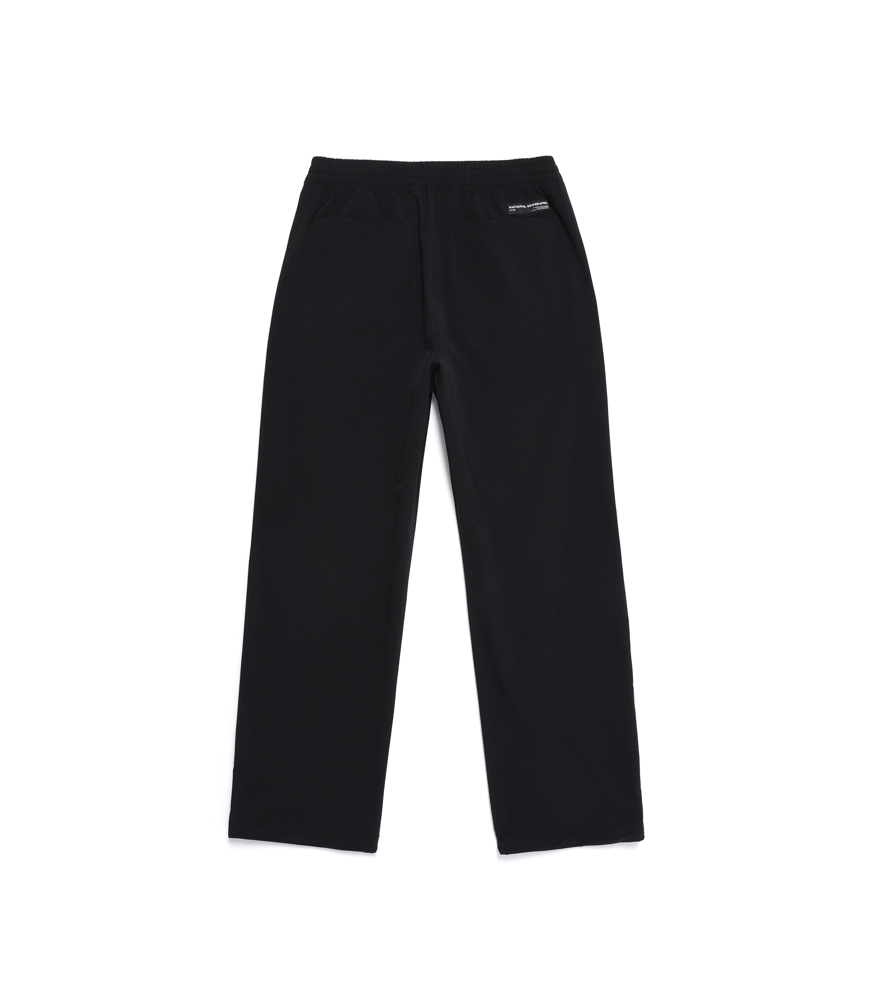 Unisex RIO Woven Stretch Straight Pants<br>CARBON BLACK