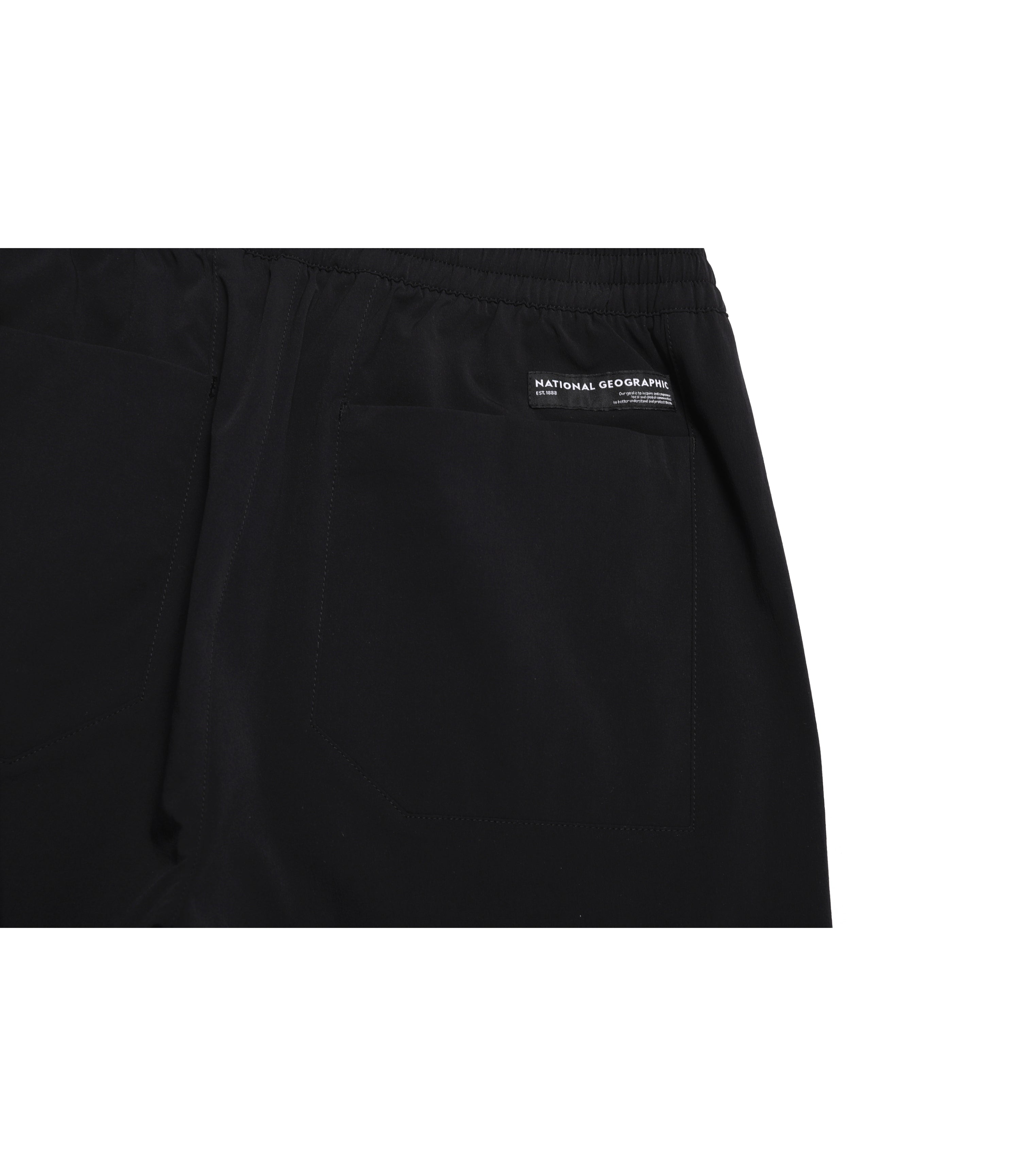 Unisex RIO Woven Stretch Straight Pants<br>CARBON BLACK