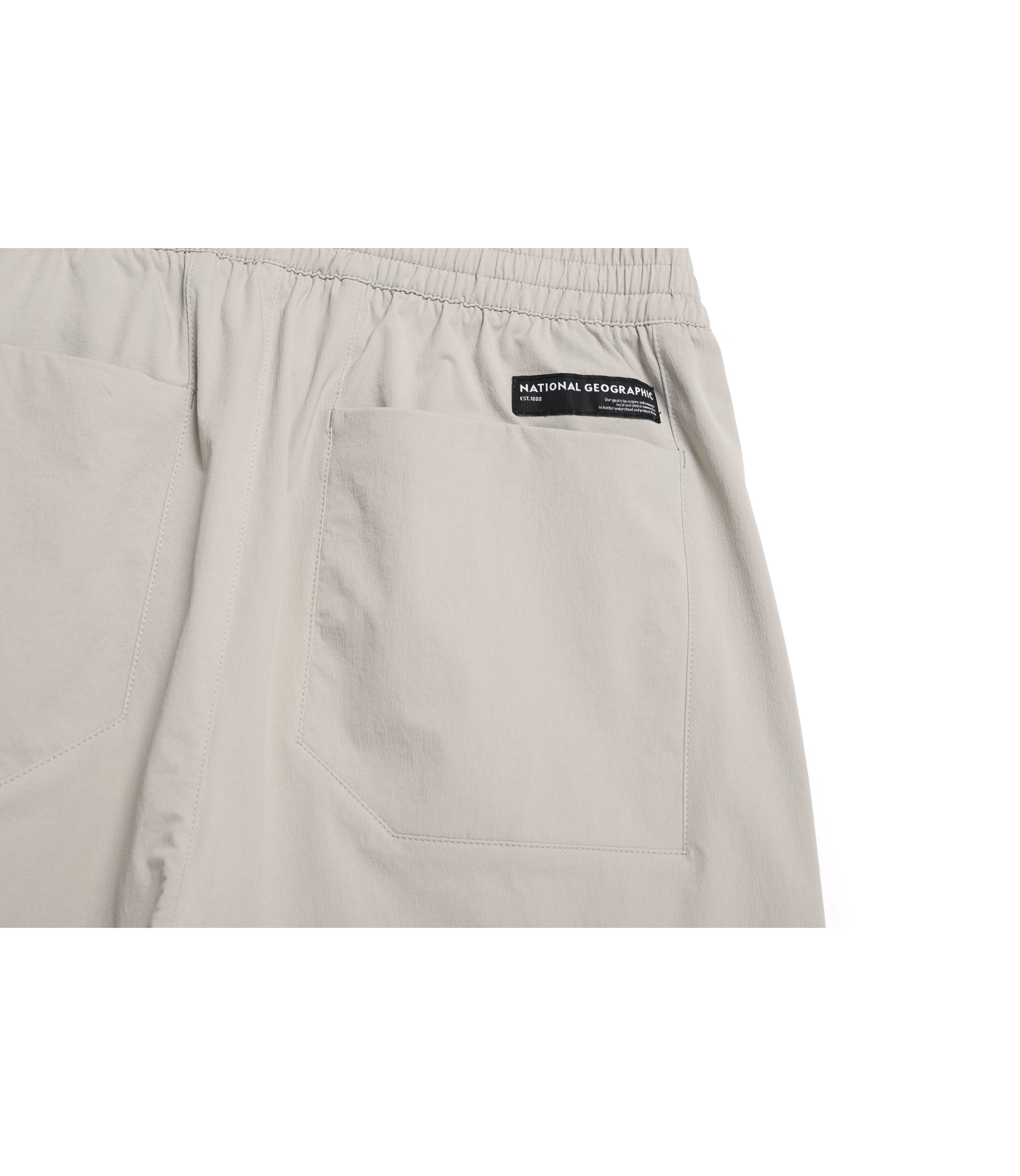 Unisex RIO Woven Stretch Straight Pants<br>AGATE GREY