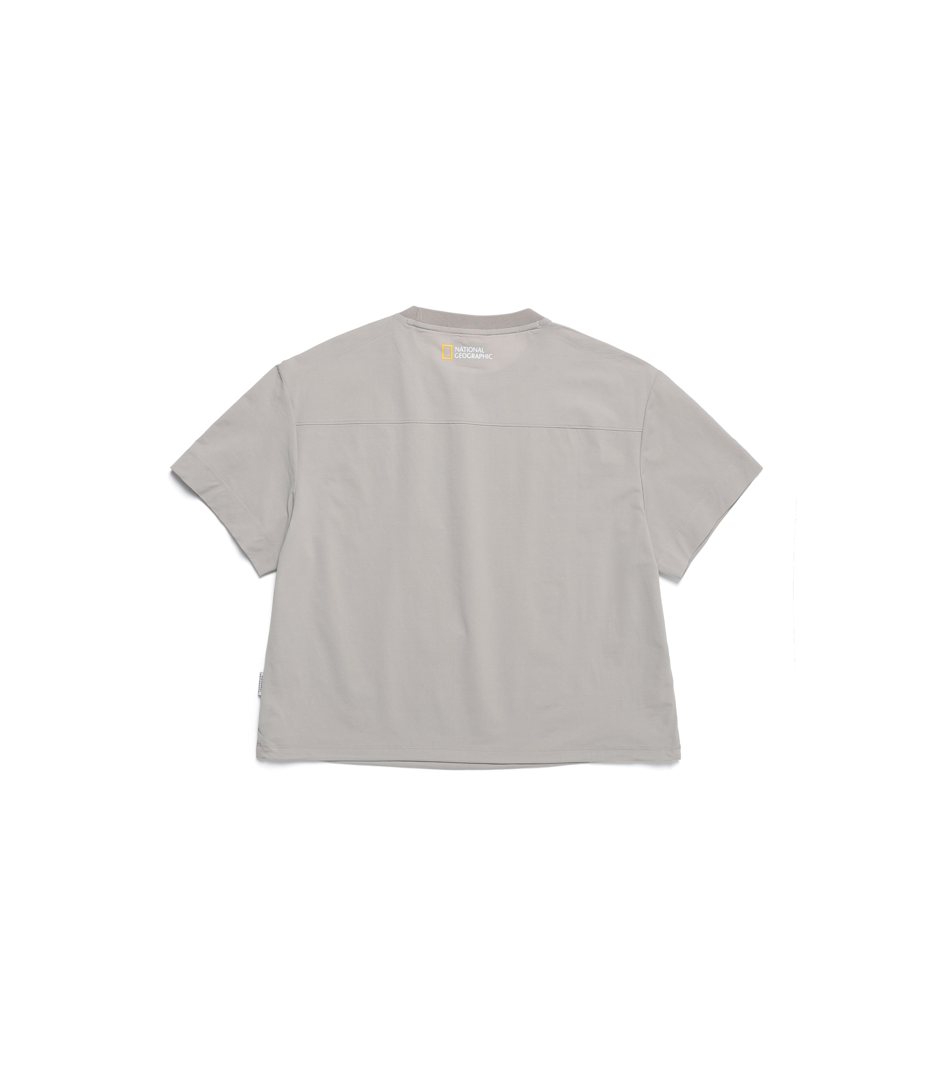 Women's Frozen Air Graphic Short Sleeve Tee<br>OAK BEIGE