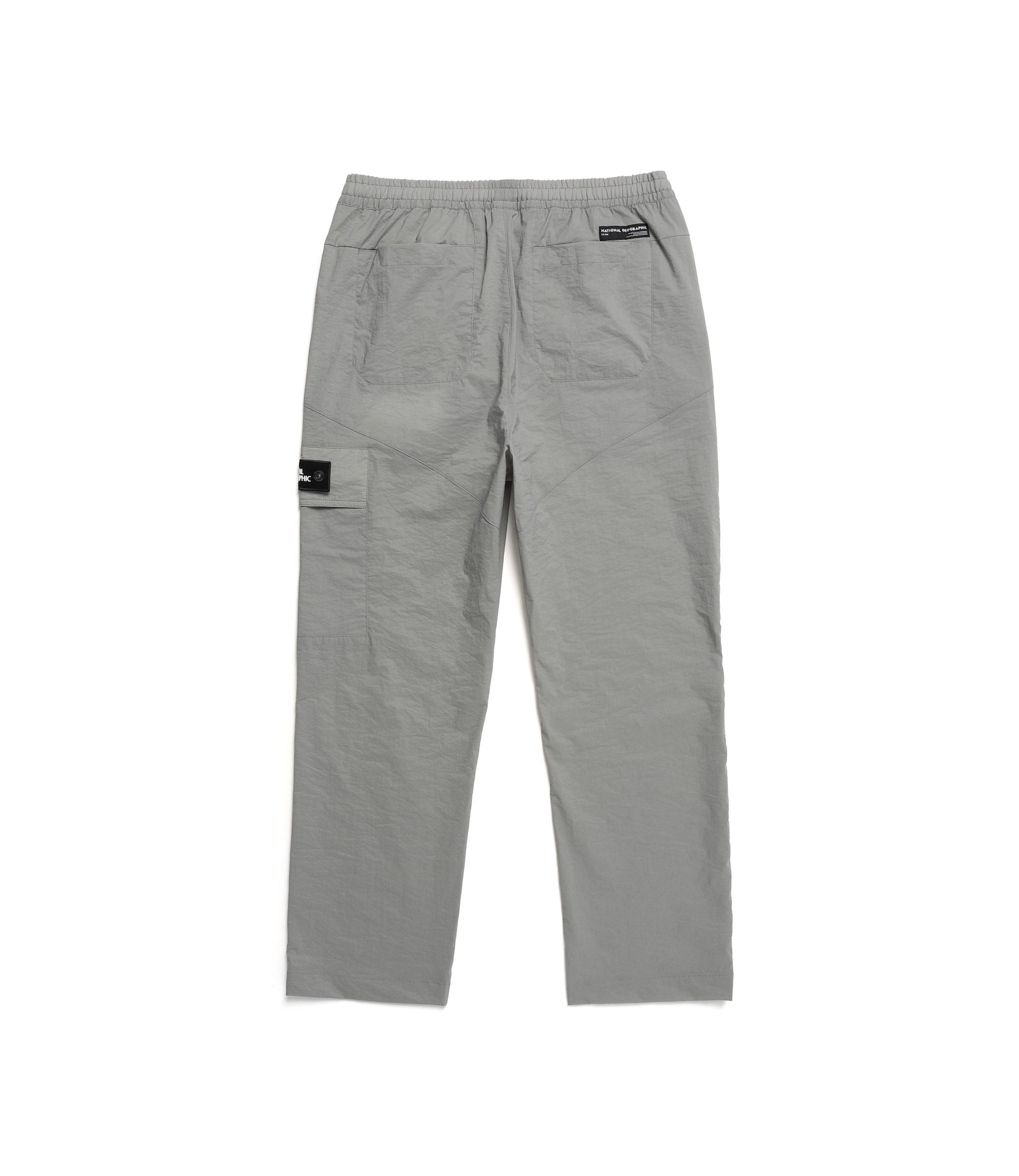 Unisex DIMER Woven Training Tapered Pants<br>STONE GREY