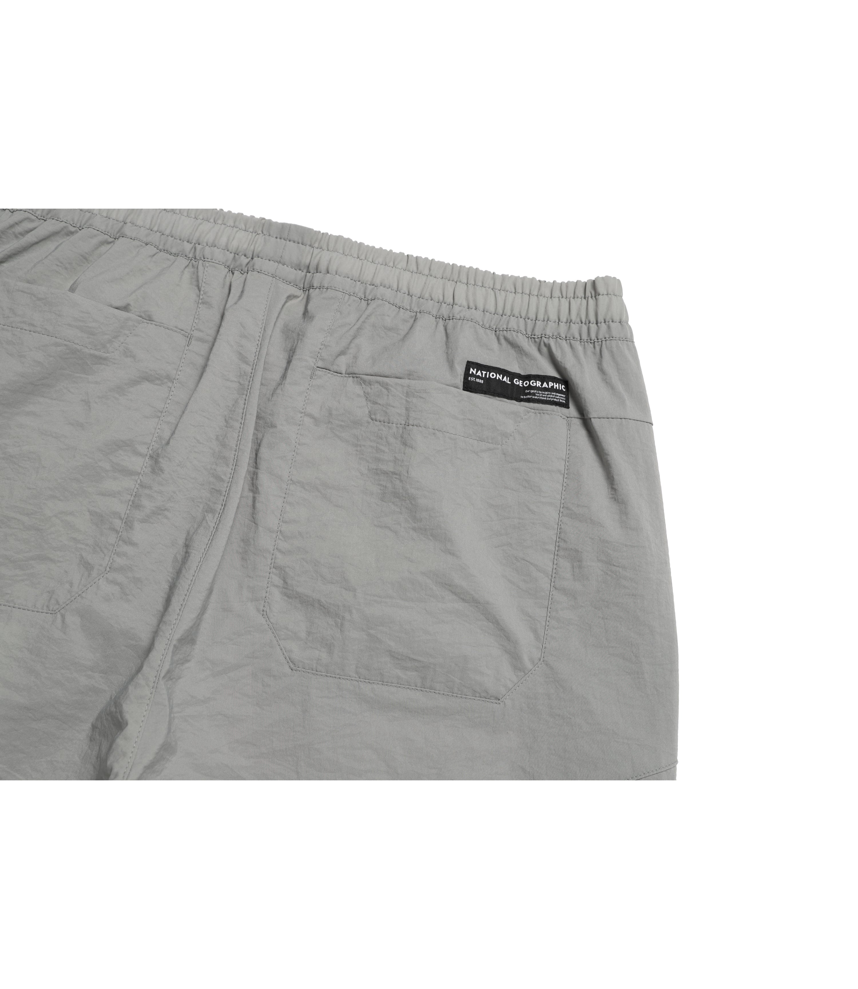 Unisex DIMER Woven Training Tapered Pants<br>STONE GREY