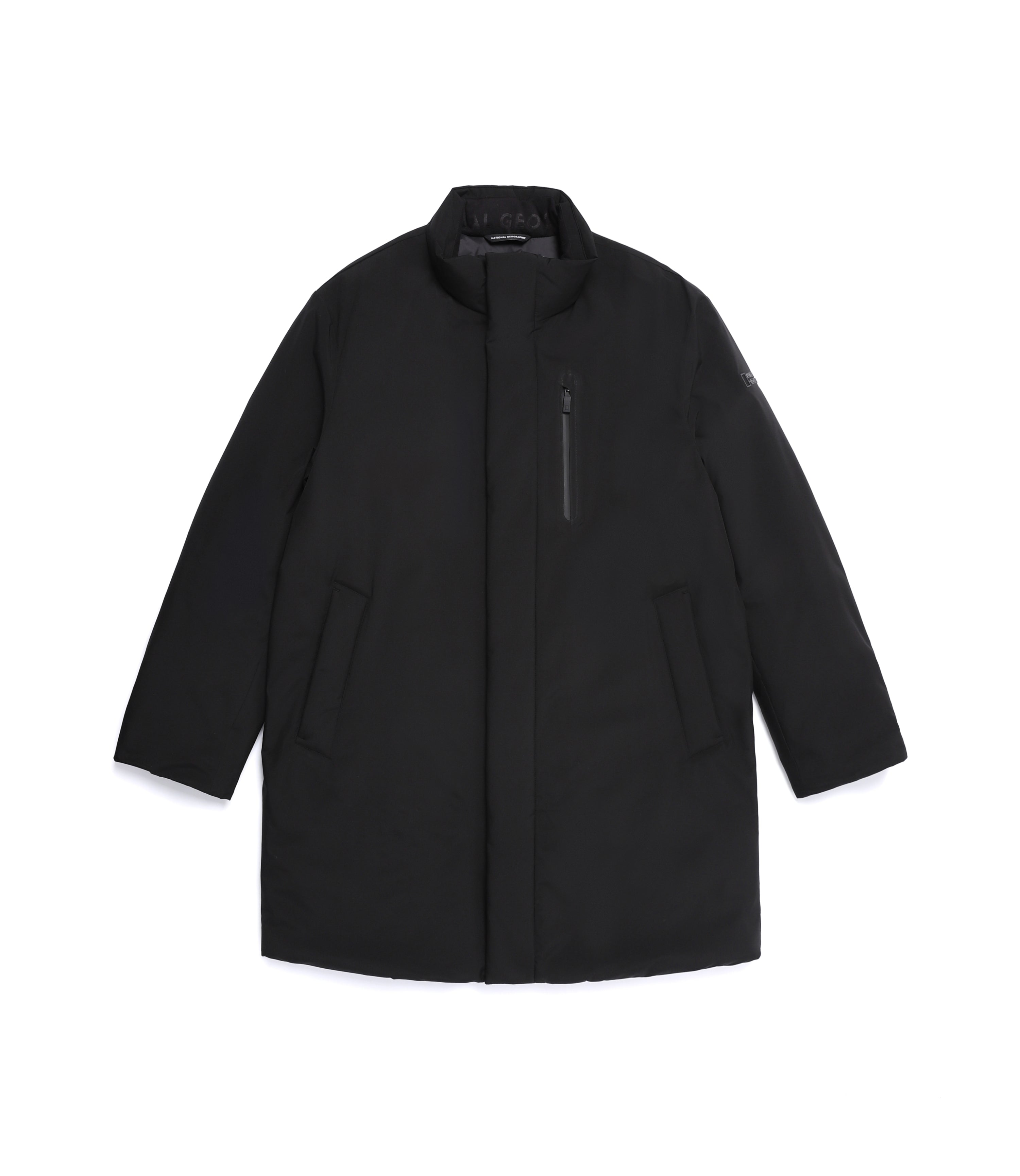Men's Urban Coat Goose Long Down<br>BLACK