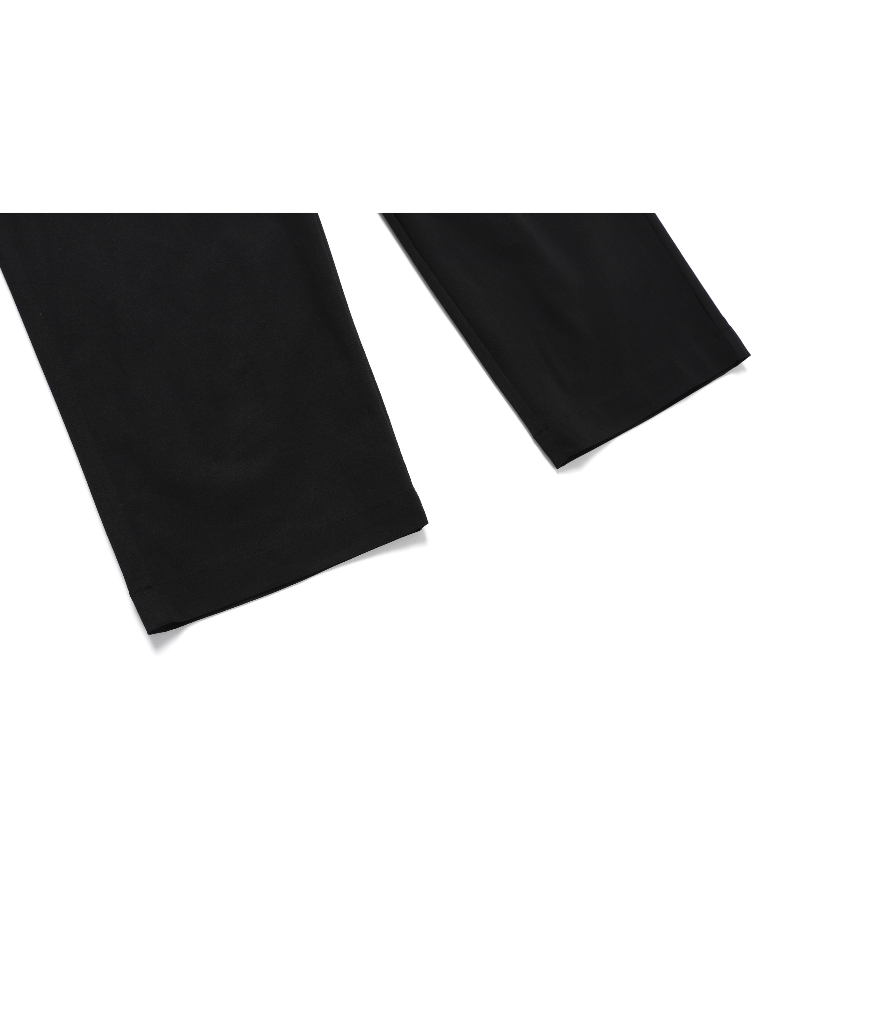 Women's Frozen Air Pintuck Wide Crop Pants<br>CARBON BLACK