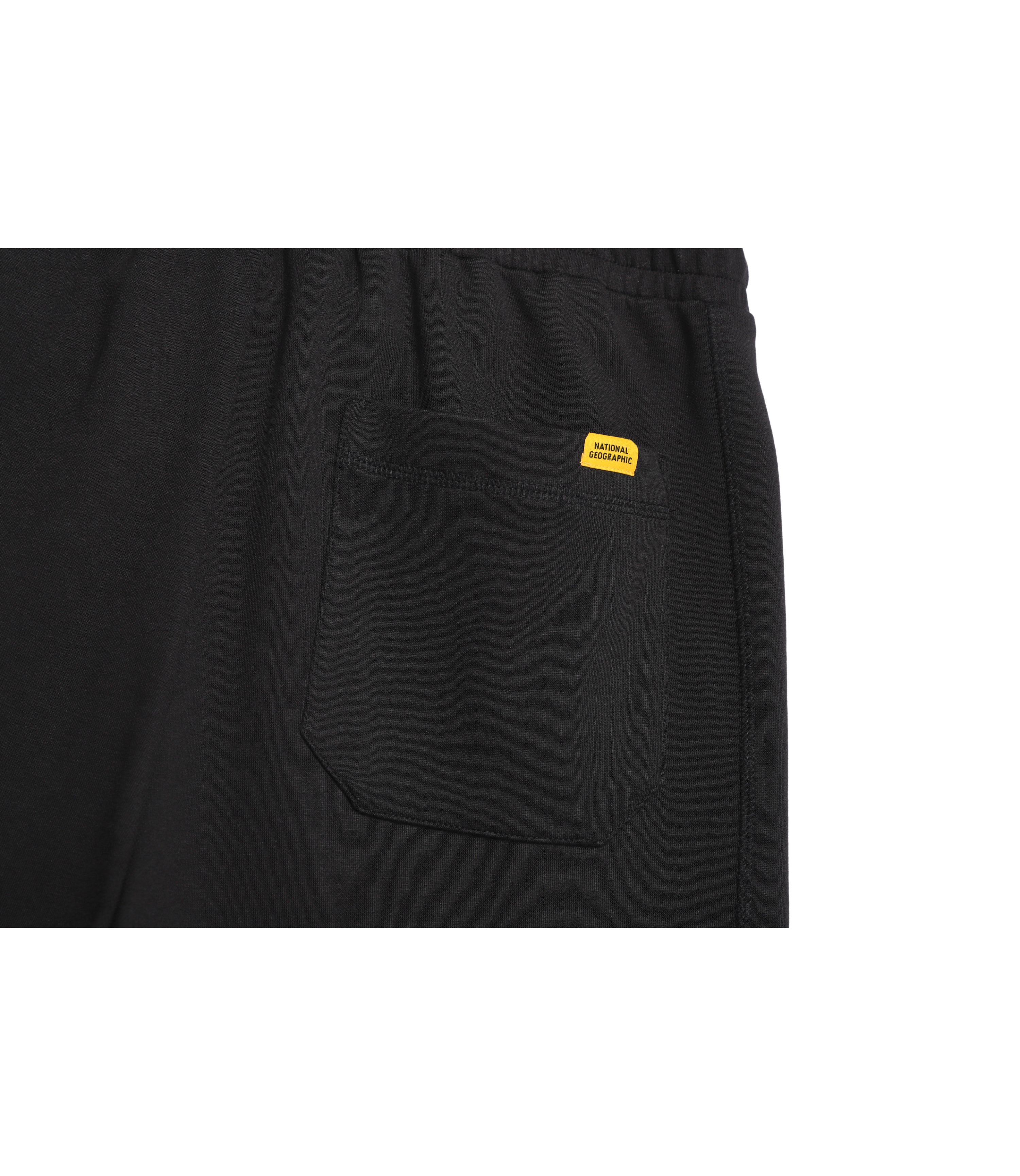 Unisex LONTRA Basic Fit Straight Sweatpants<br>BLACK