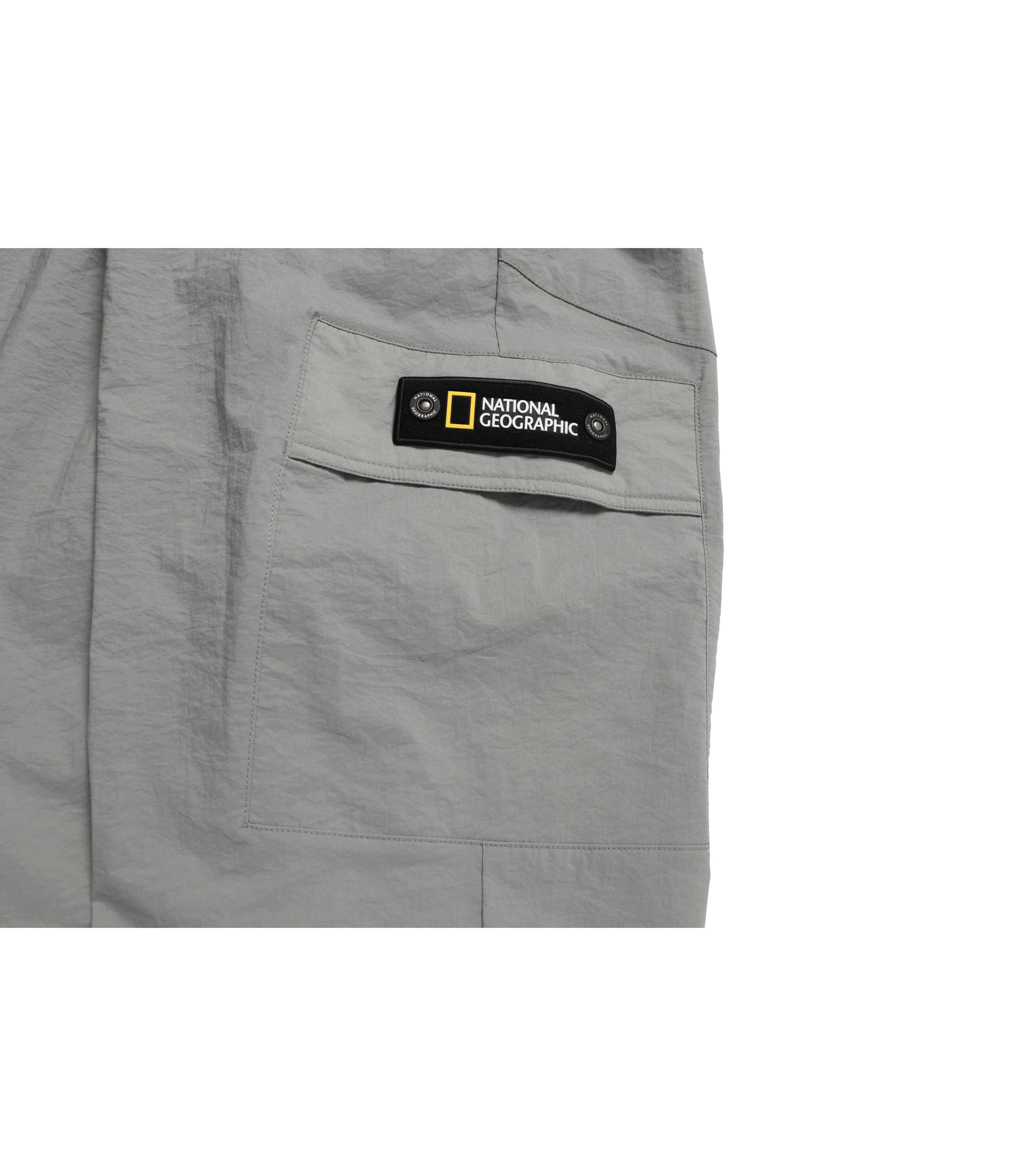 Unisex DIMER Woven Training Cargo Jogger Pants<br>STONE GREY