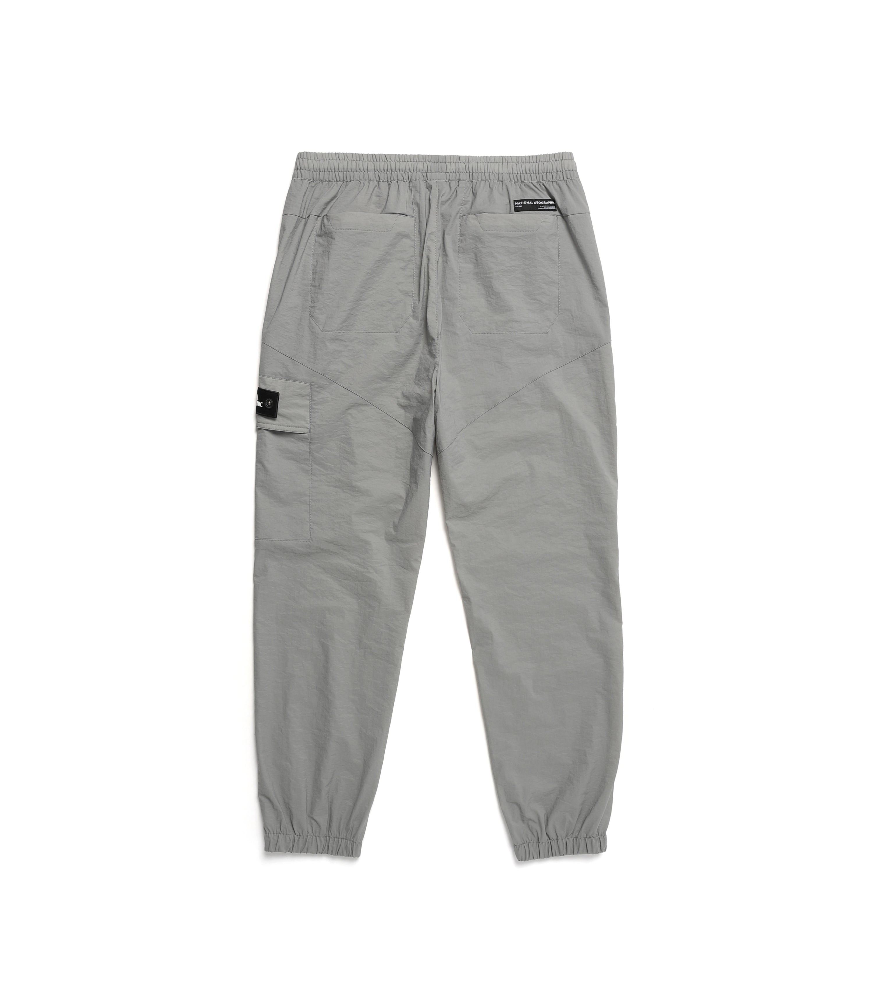 Unisex DIMER Woven Training Cargo Jogger Pants<br>STONE GREY