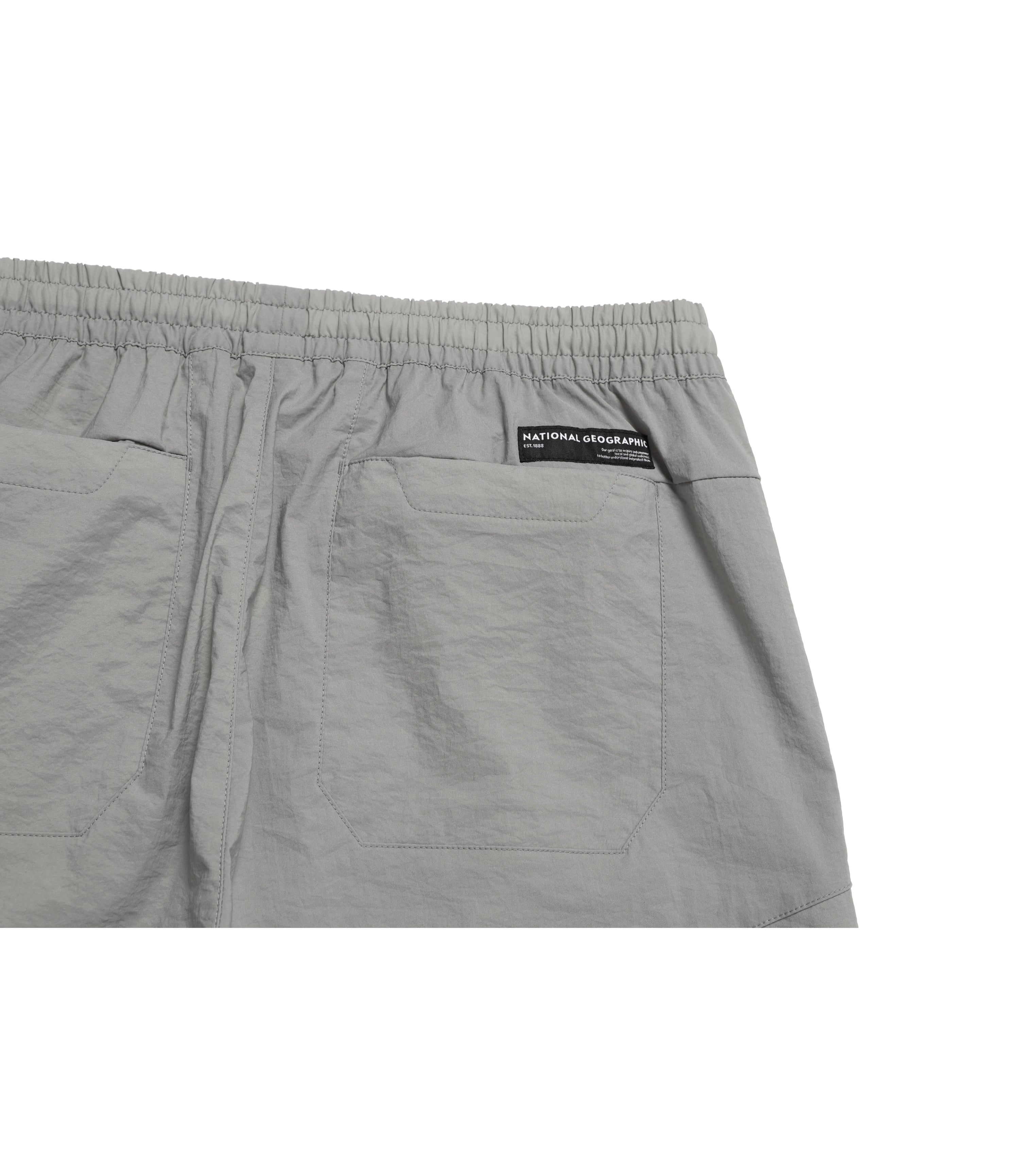 Unisex DIMER Woven Training Cargo Jogger Pants<br>STONE GREY