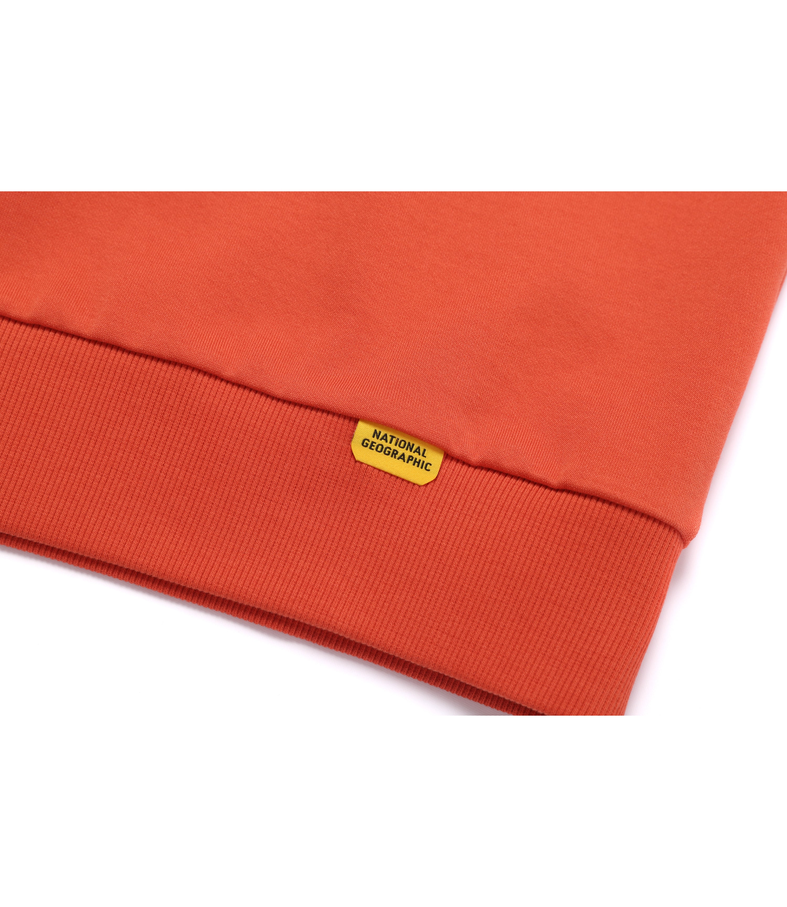 Unisex LONTRA Big Arch Logo Graphic Sweatshirt<br>L/ORANGE