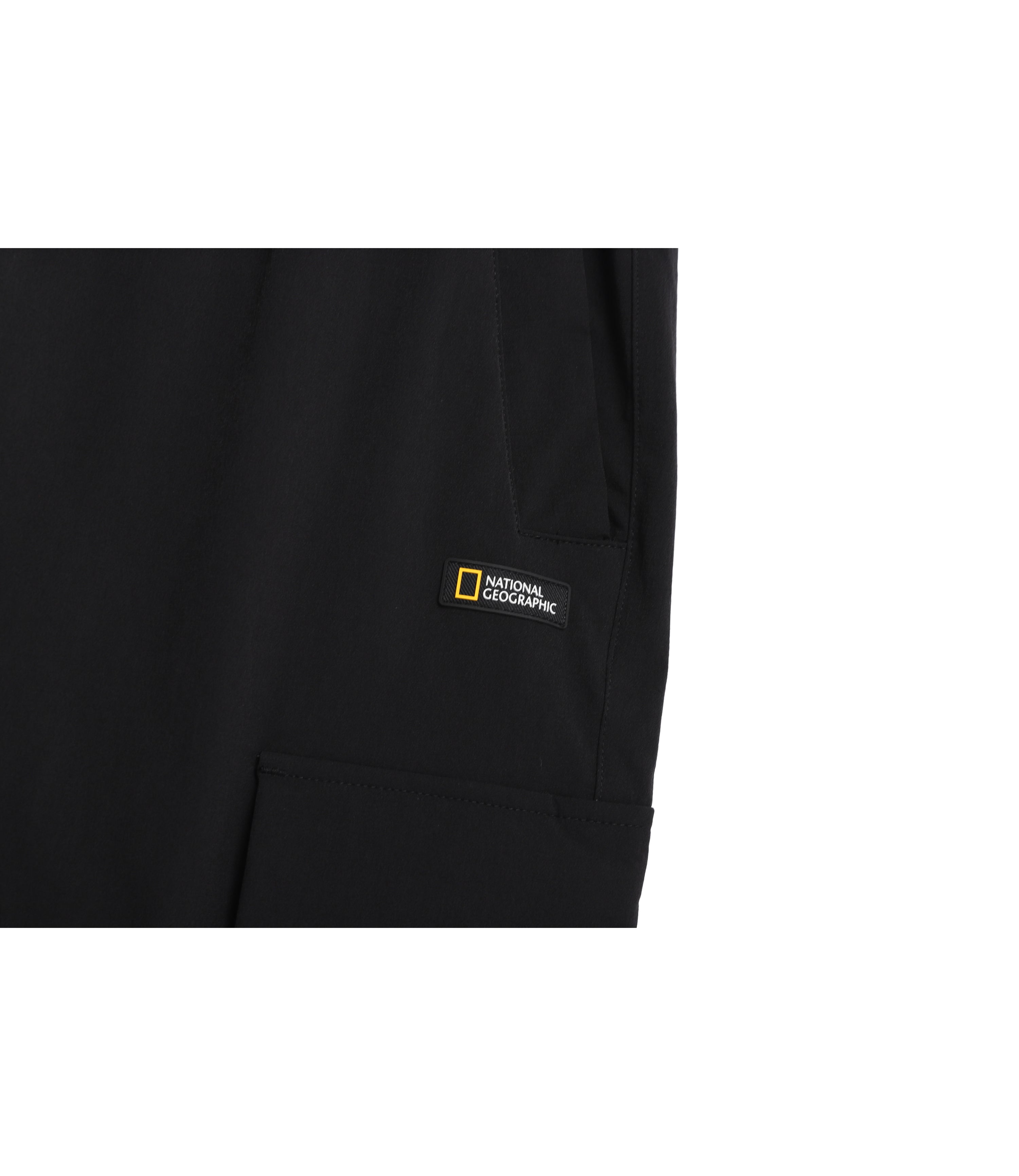 Unisex ARCHELON Woven Straight Pants<br>BLACK
