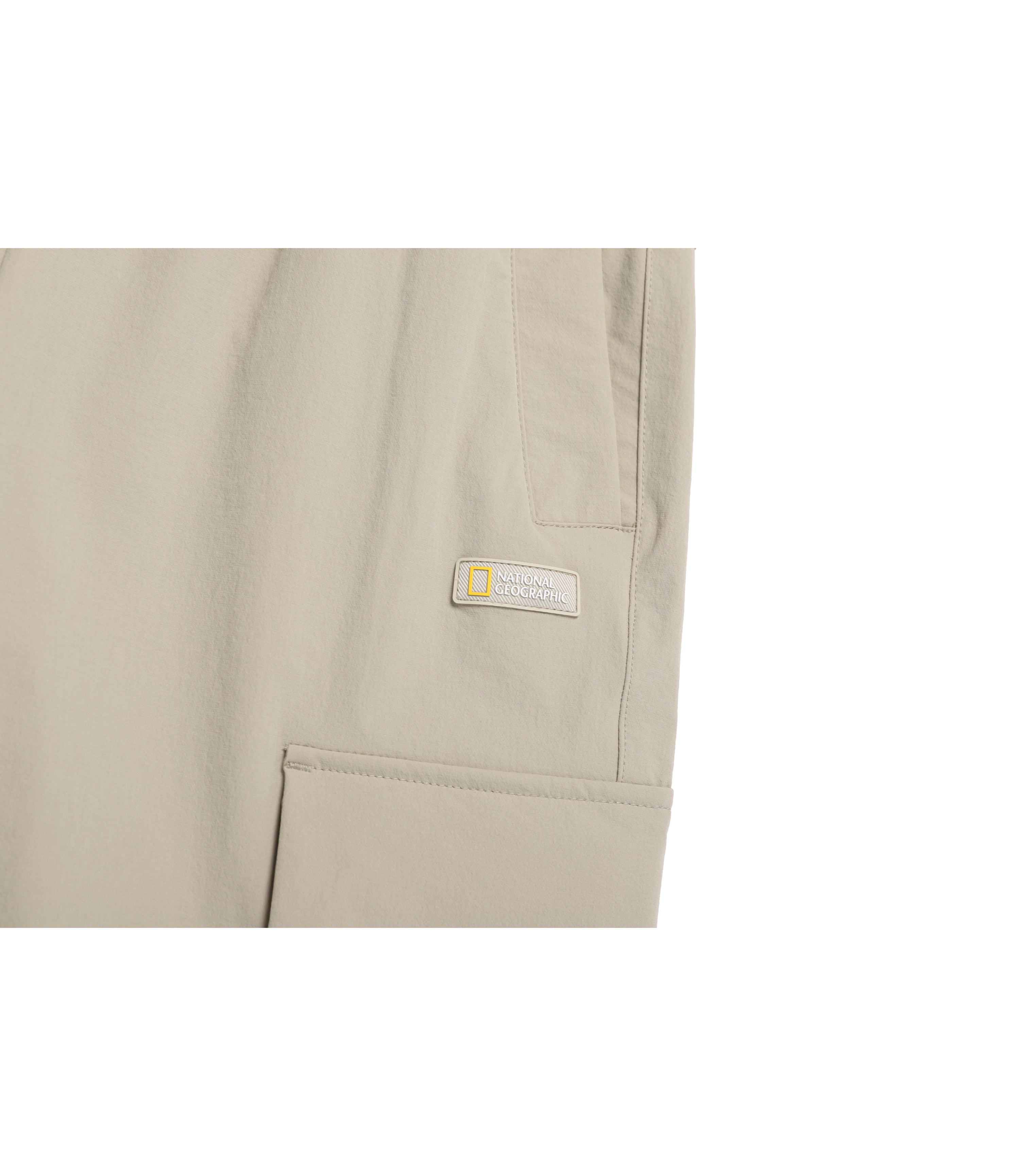 Unisex ARCHELON Woven Straight Pants<br>MOURNING BEIGE