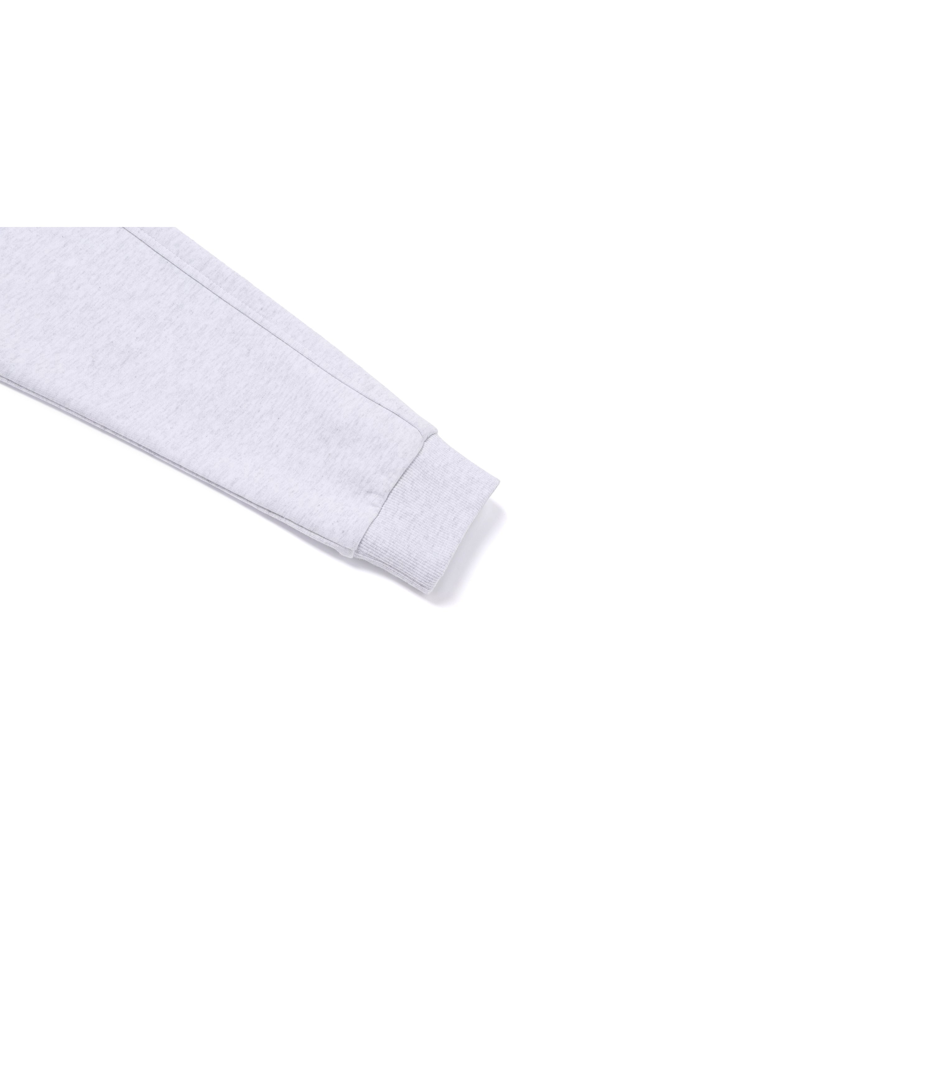 Women's LONTRA Semi-Over Fit Hybrid Hoodie<br>LM/GREY