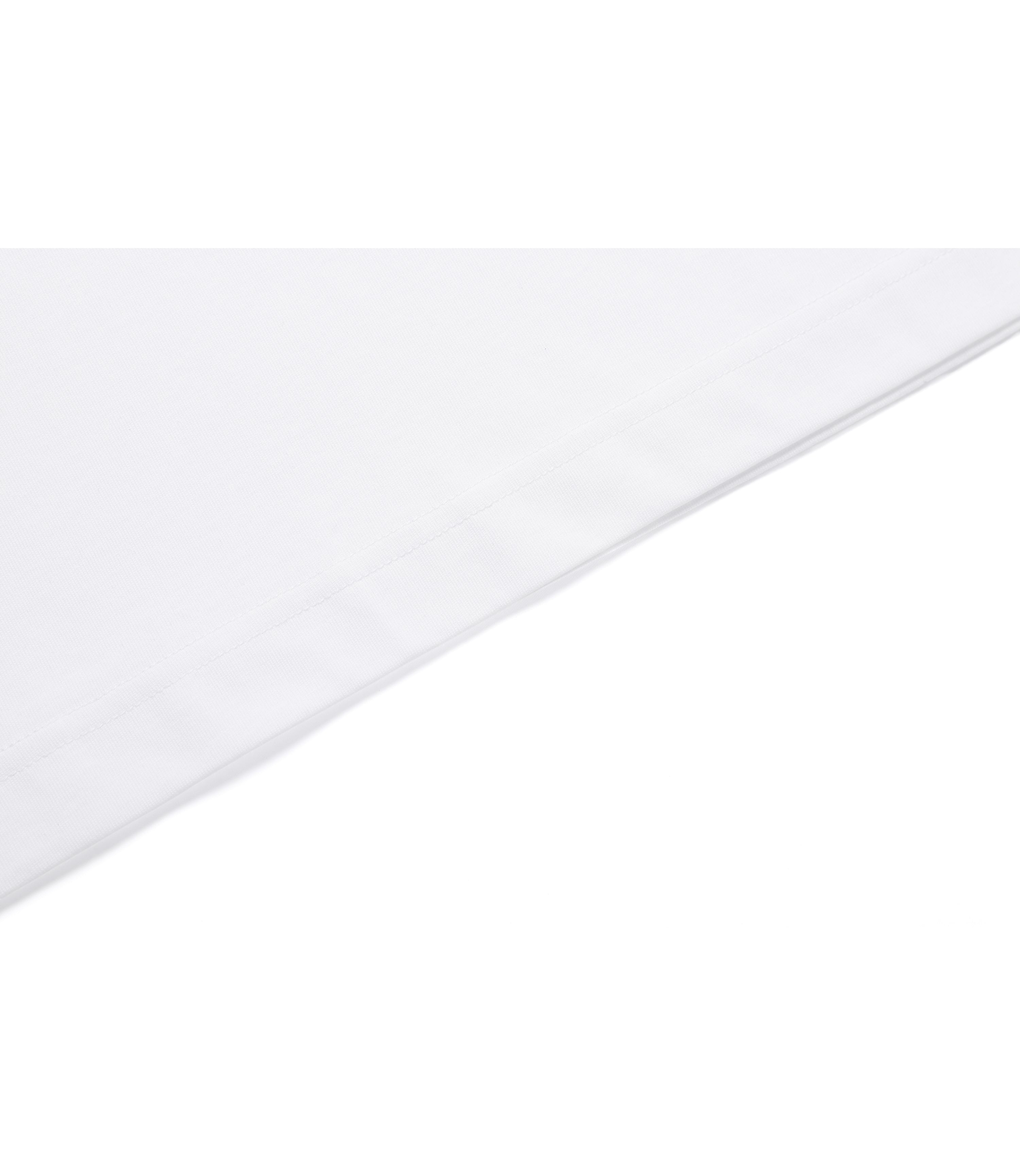 Unisex Semi-Over Fit Graphic Short Sleeve Tee<br>WHITE