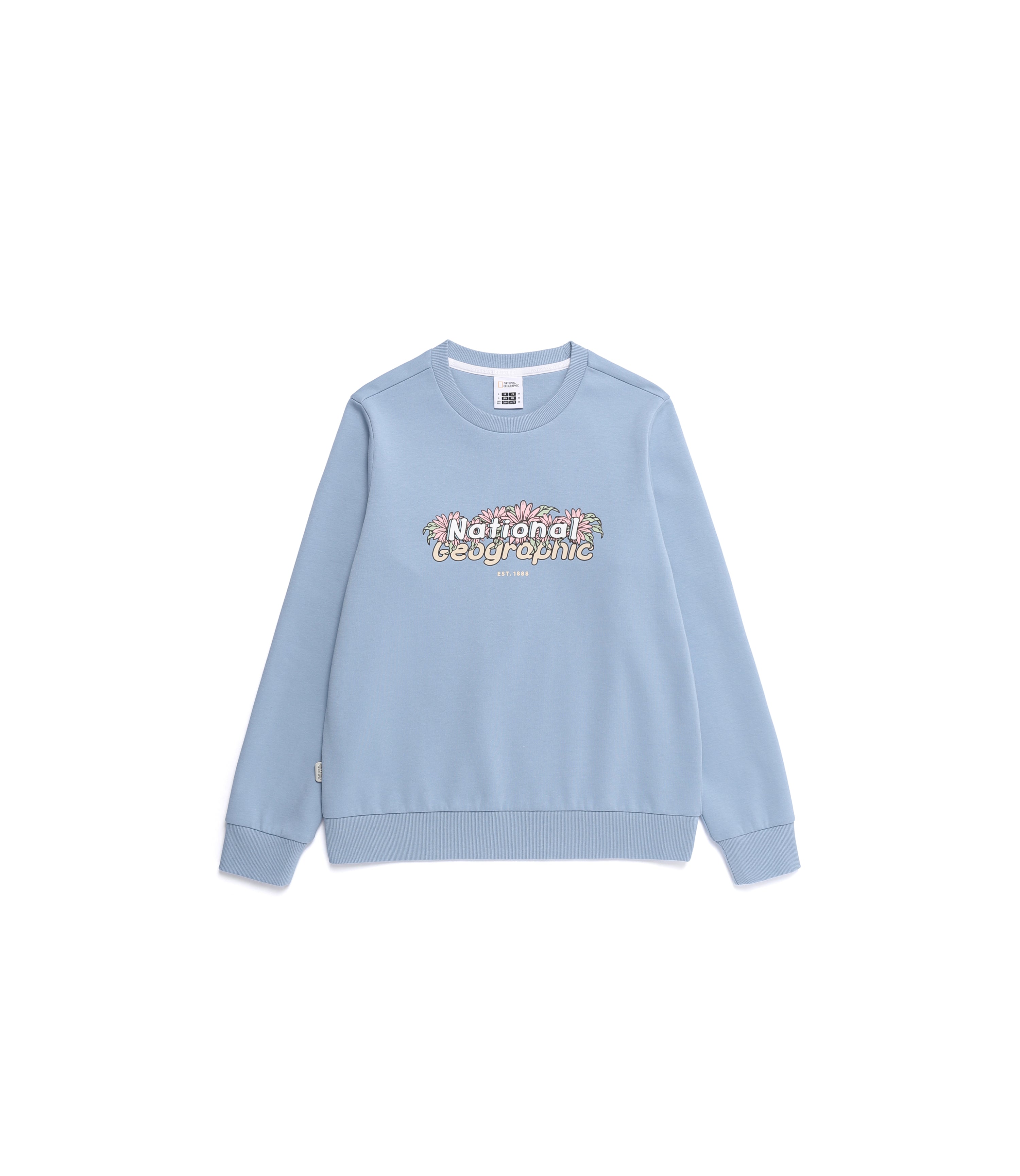 Women's LONTRA Graphic Sweatshirt<br>G/BLUE