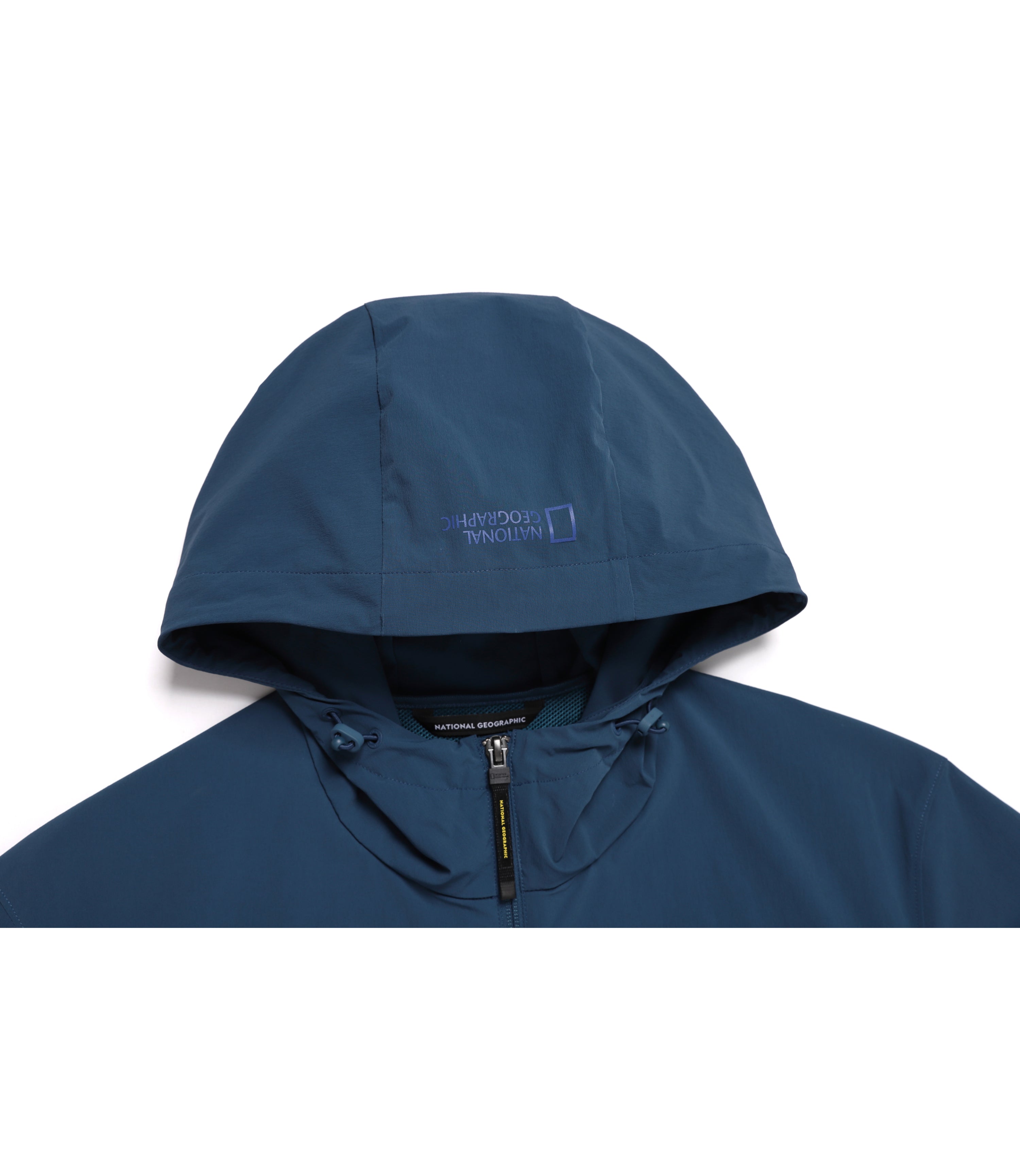 Unisex ADELIE Light Woven Stretch Short Sleeve Anorak<br>TURQUOISE