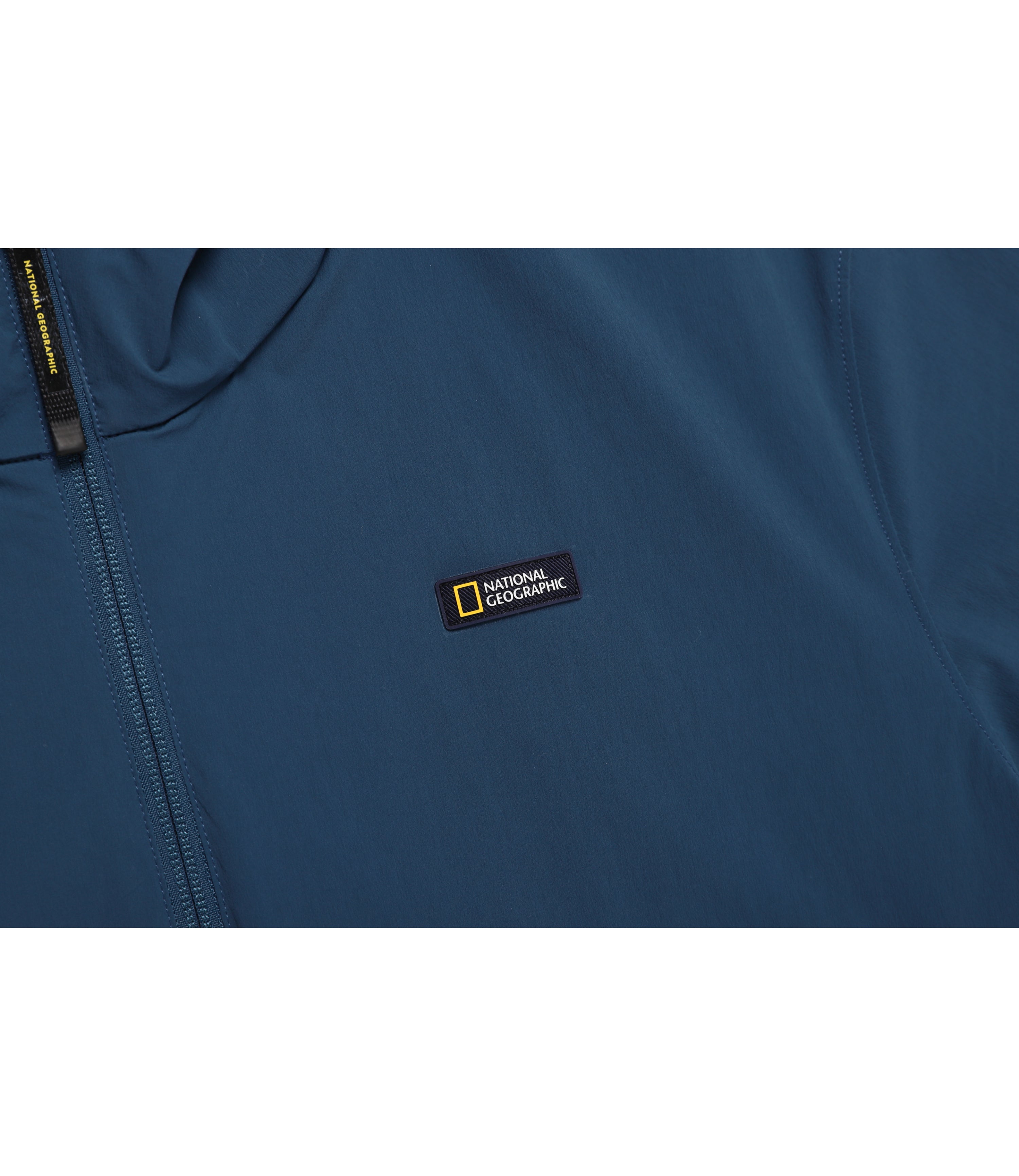 Unisex ADELIE Light Woven Stretch Short Sleeve Anorak<br>TURQUOISE