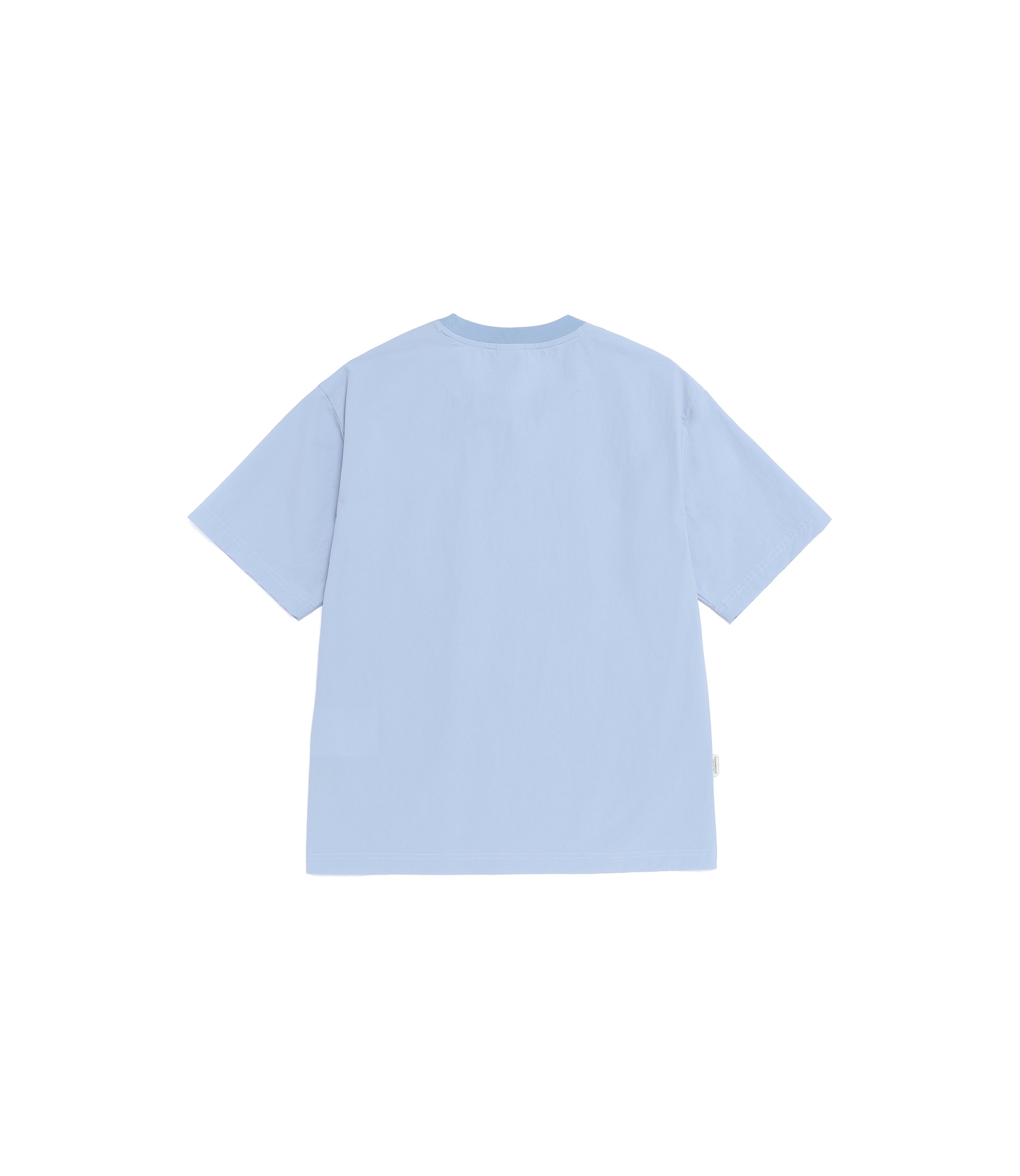 Unisex Freeze Stretch Semi-Overfit Pocket Short Sleeve Tee<br>STORM BLUE