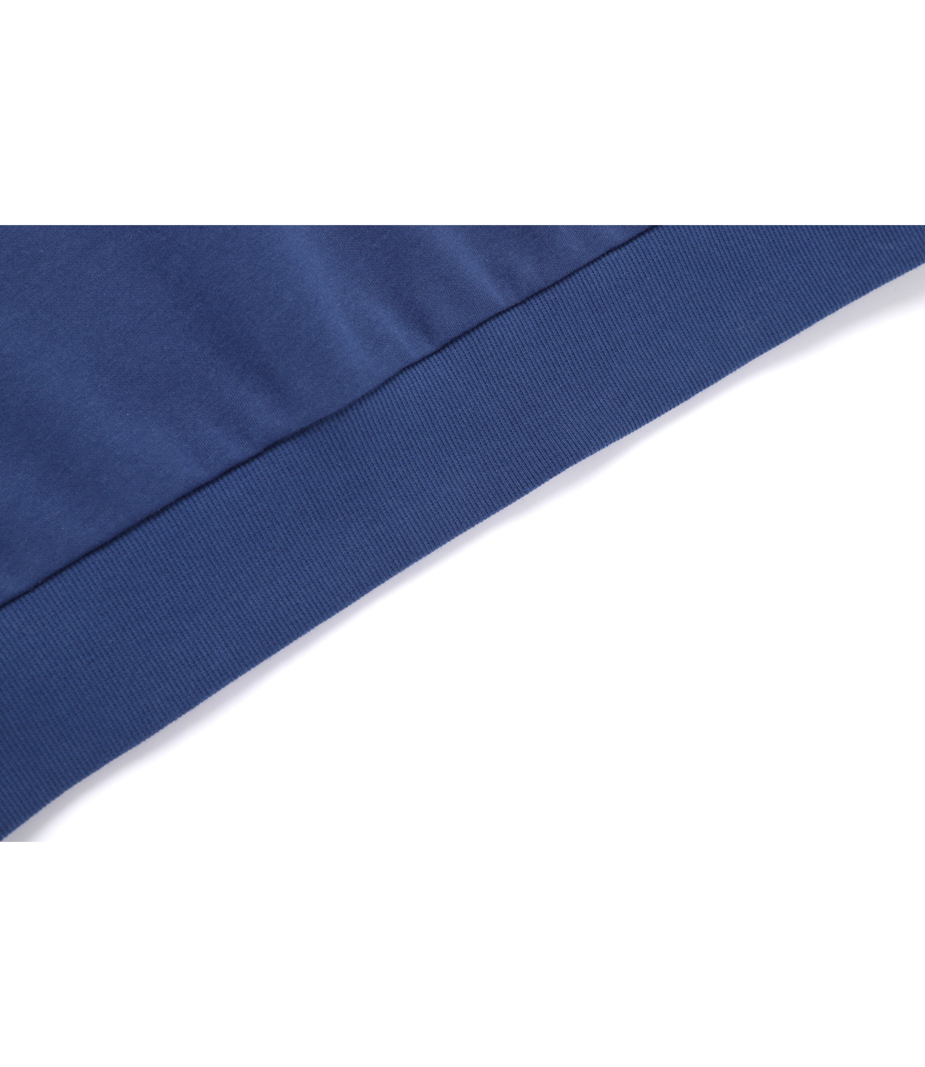 Unisex LONTRA Lettering Graphic Semi-Over Fit Sweatshirt<br>DARK BLUE