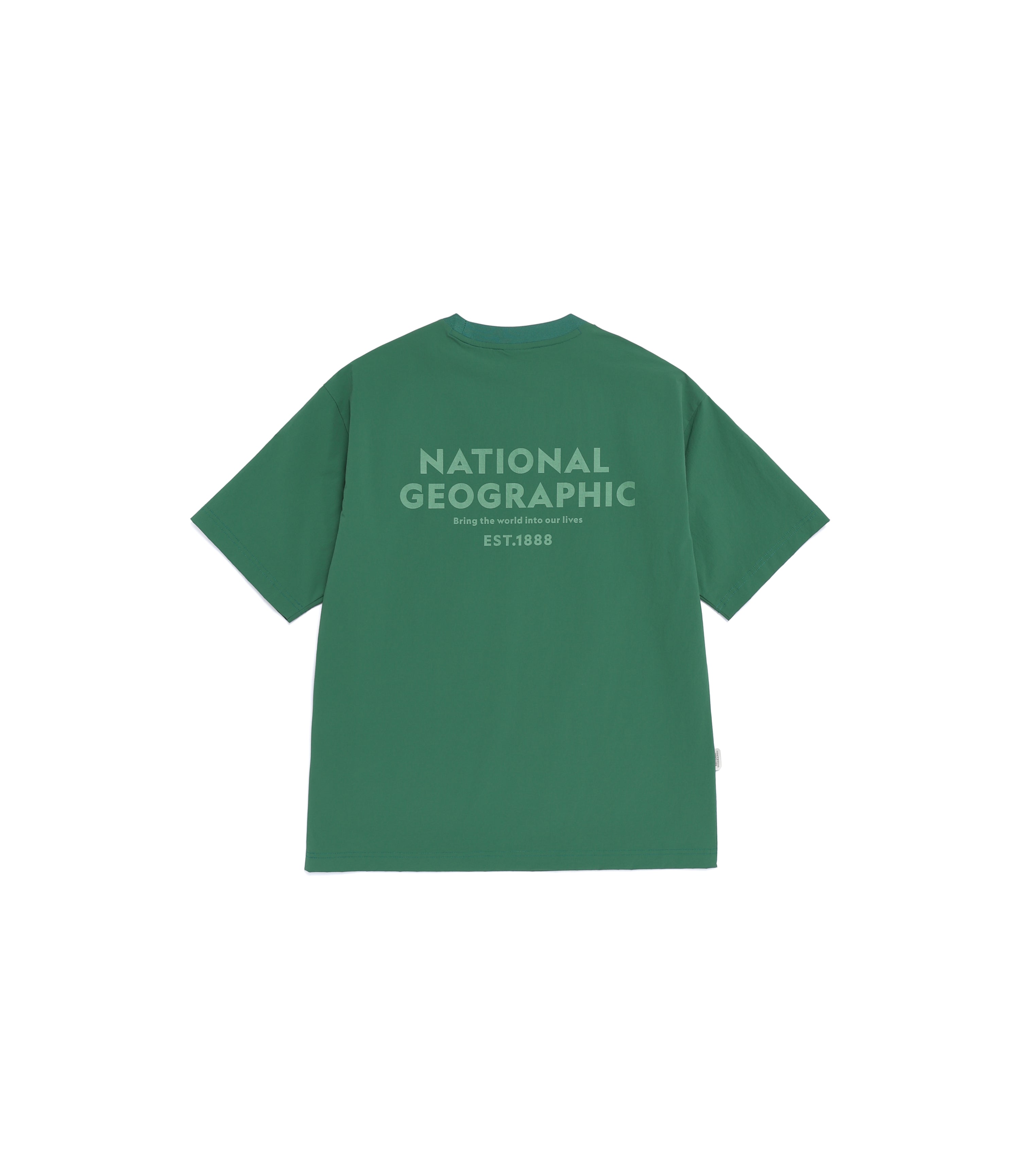 Unisex Freeze Stretch Graphic Semi-Overfit Short Sleeve Tee<br>GREEN HILLS