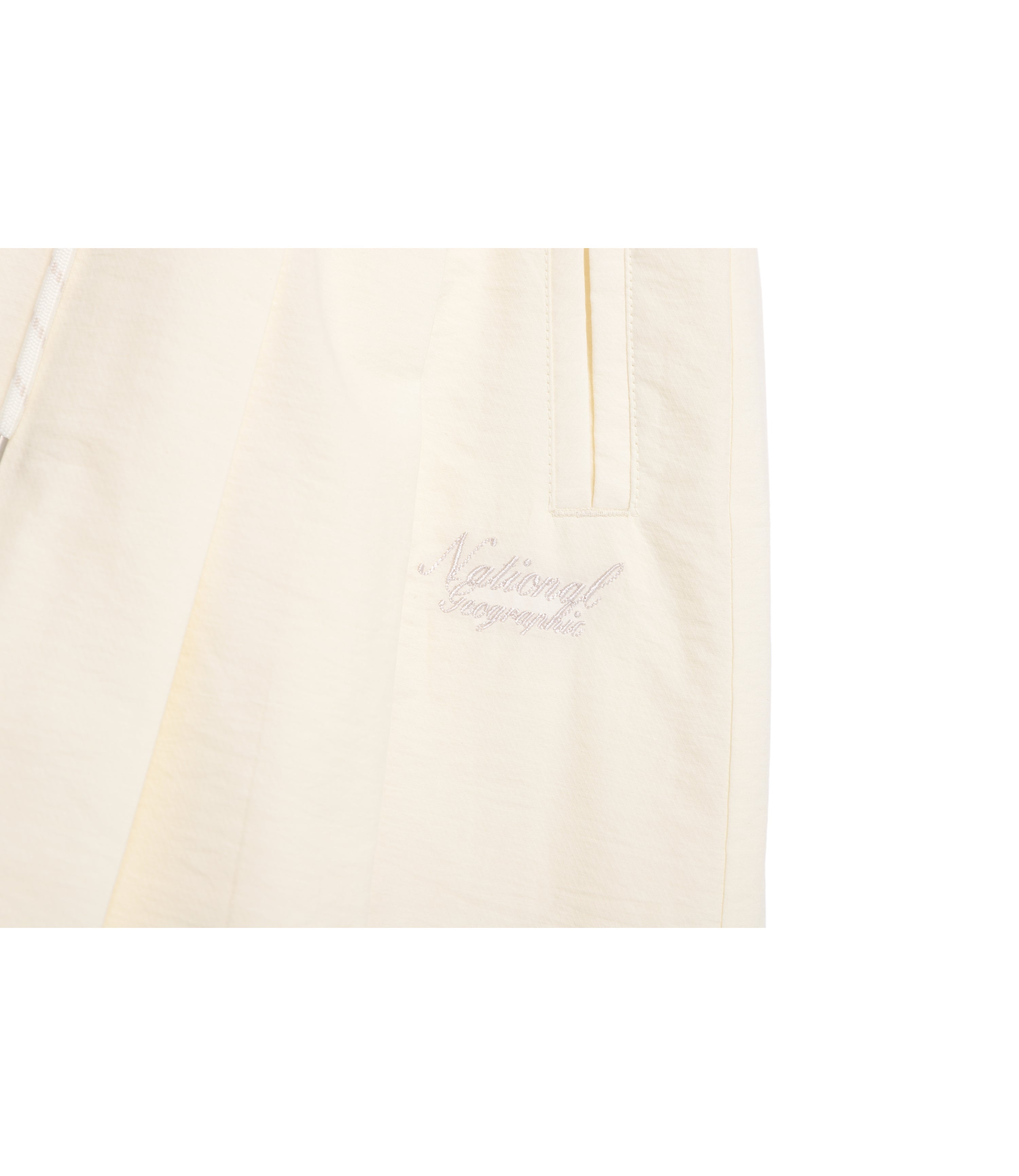 Women's Cotton A-Line Pleated Skirt<br>IVORY