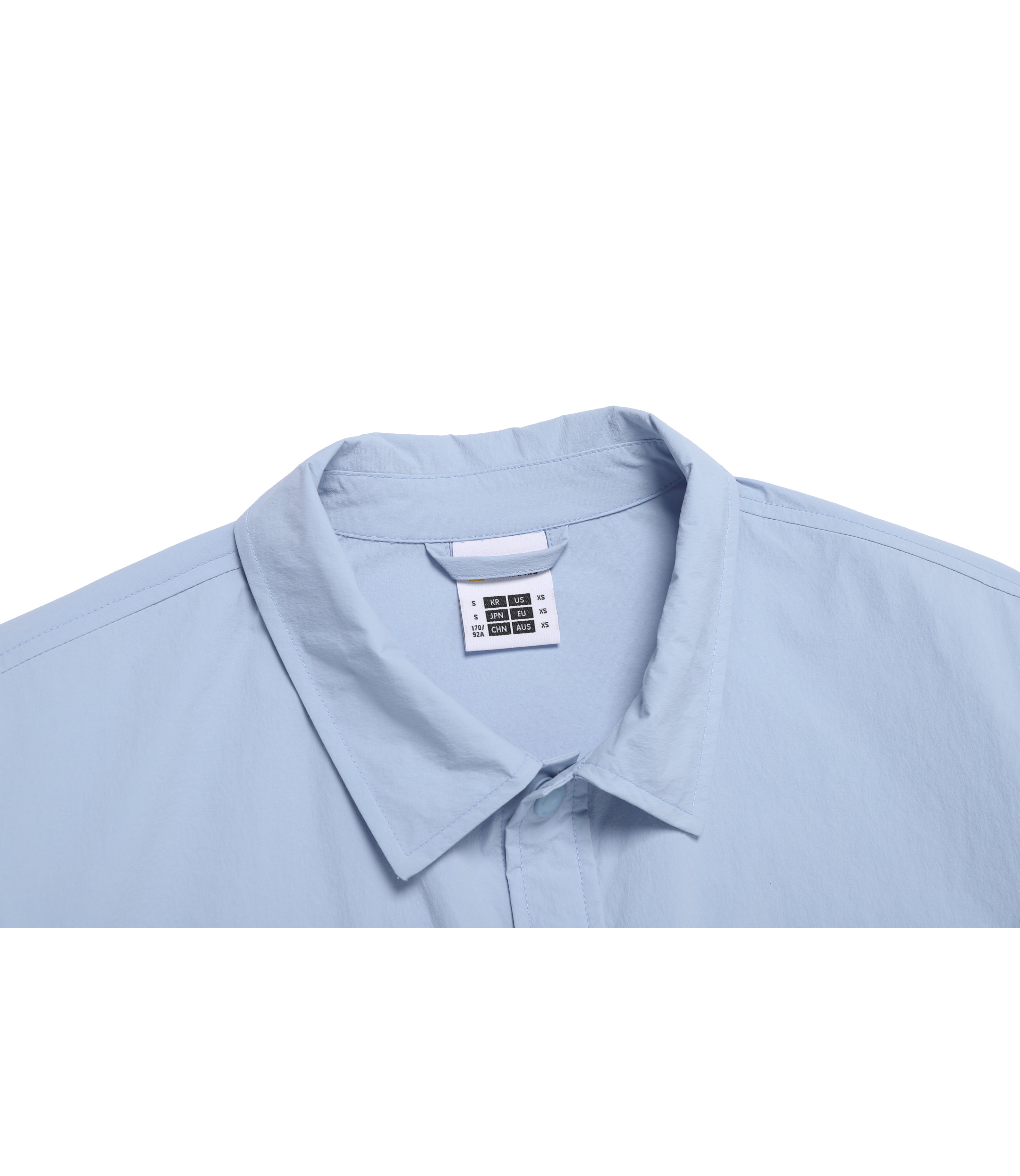 Unisex Freeze Stretch Semi-Overfit Short Sleeve Shirt<br>STORM BLUE