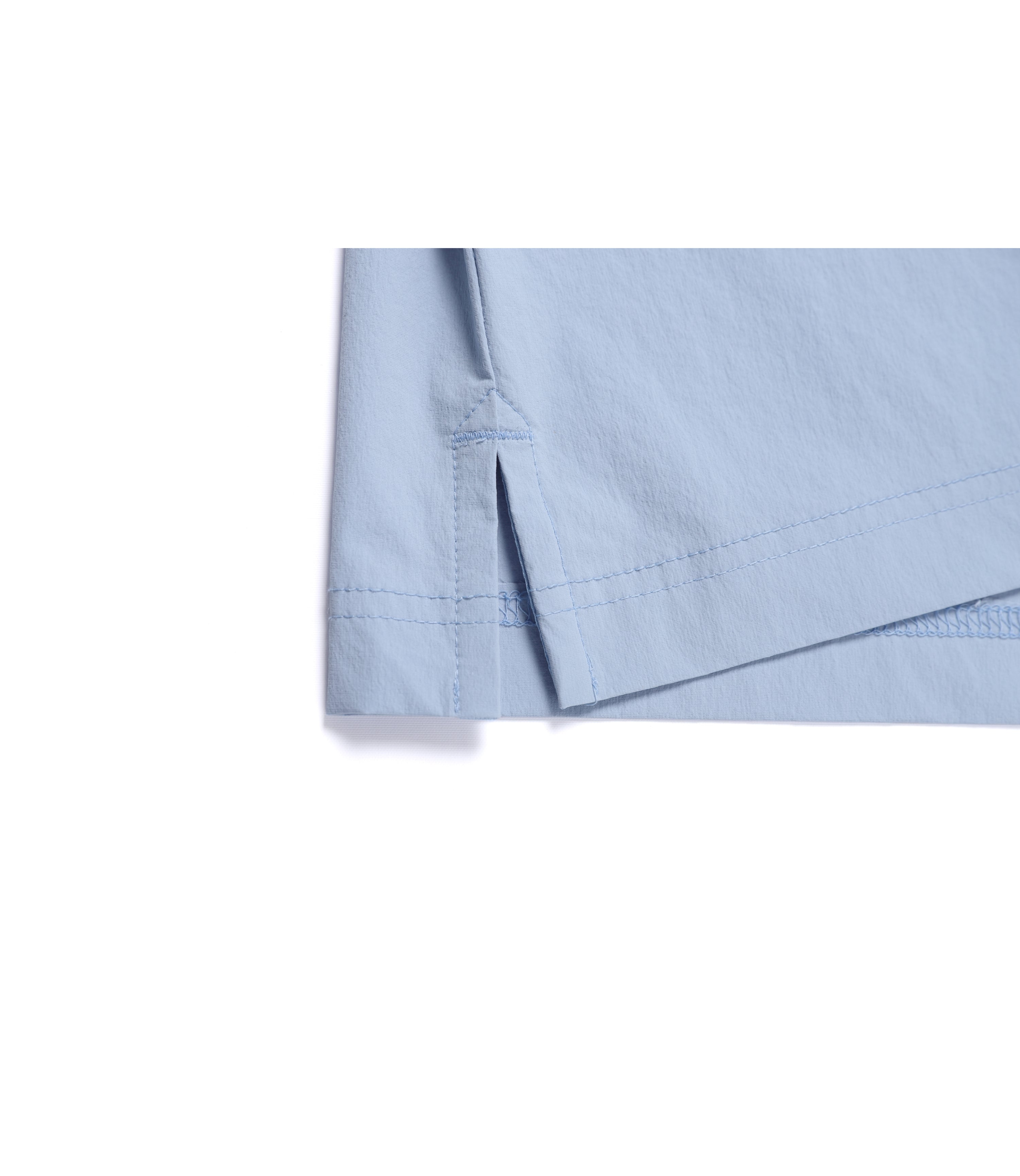 Unisex Freeze Stretch Semi-Overfit Short Sleeve Shirt<br>STORM BLUE