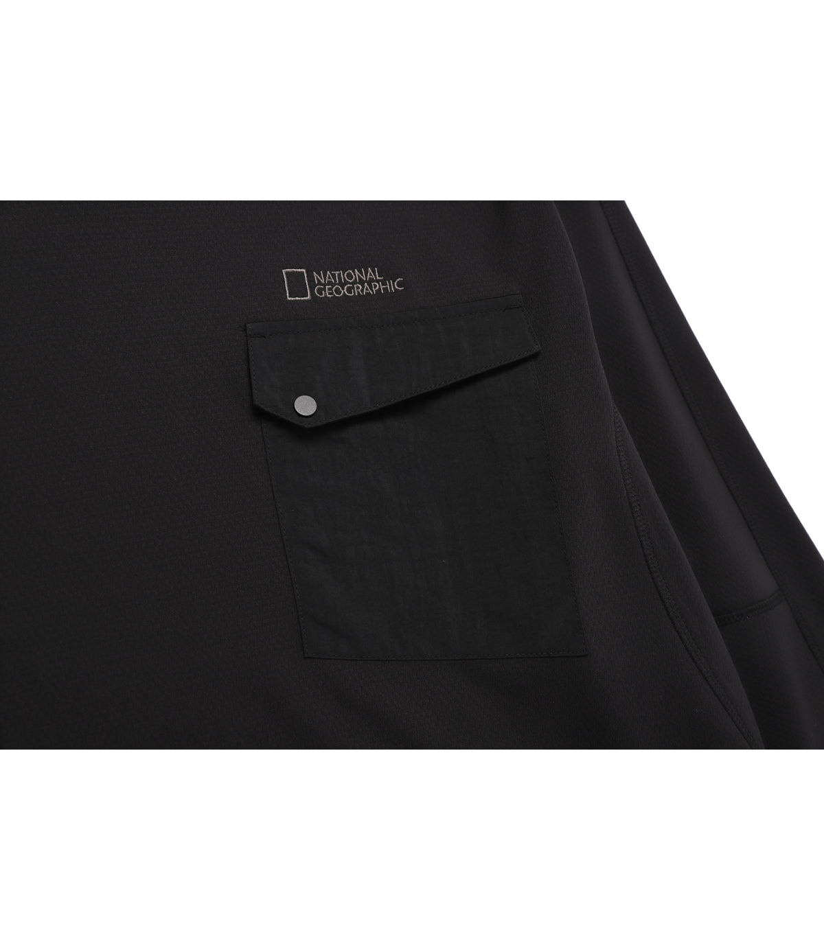 Men's NRN Delta Peak Base Layer Long Sleeve Tee<br>BLACK