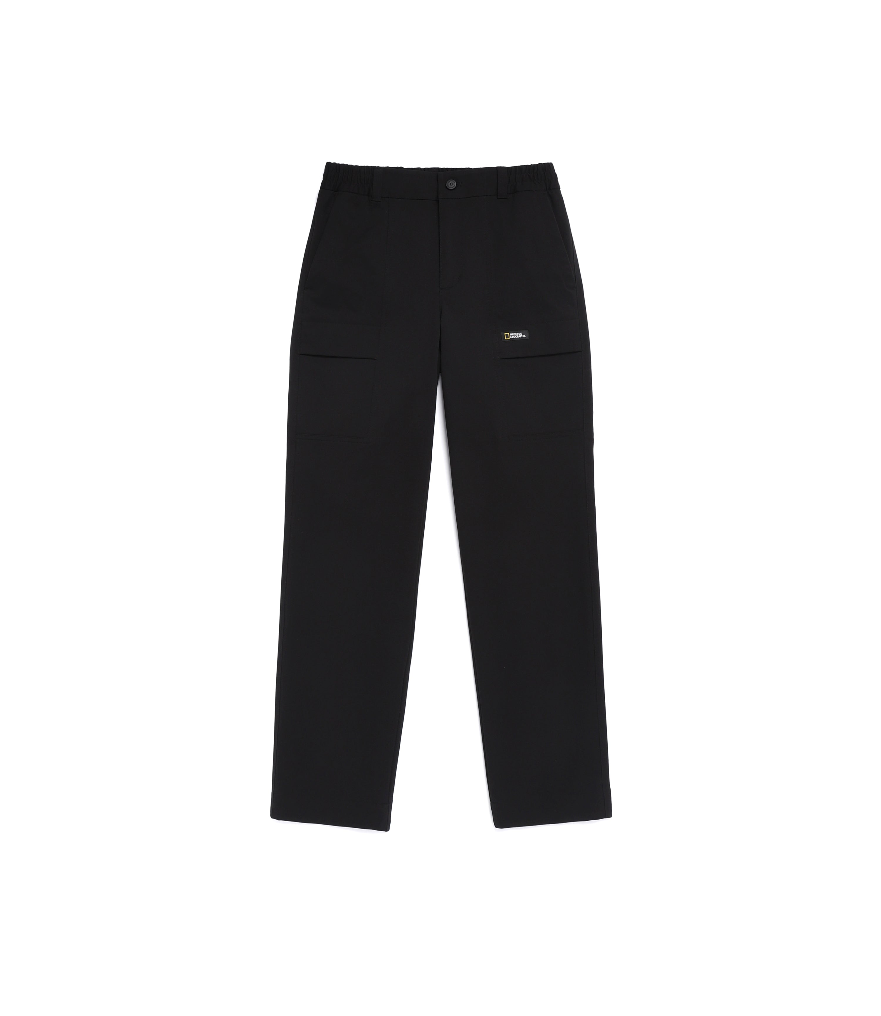 Women's TANU Basic Fit Straight Pants<br>BLACK