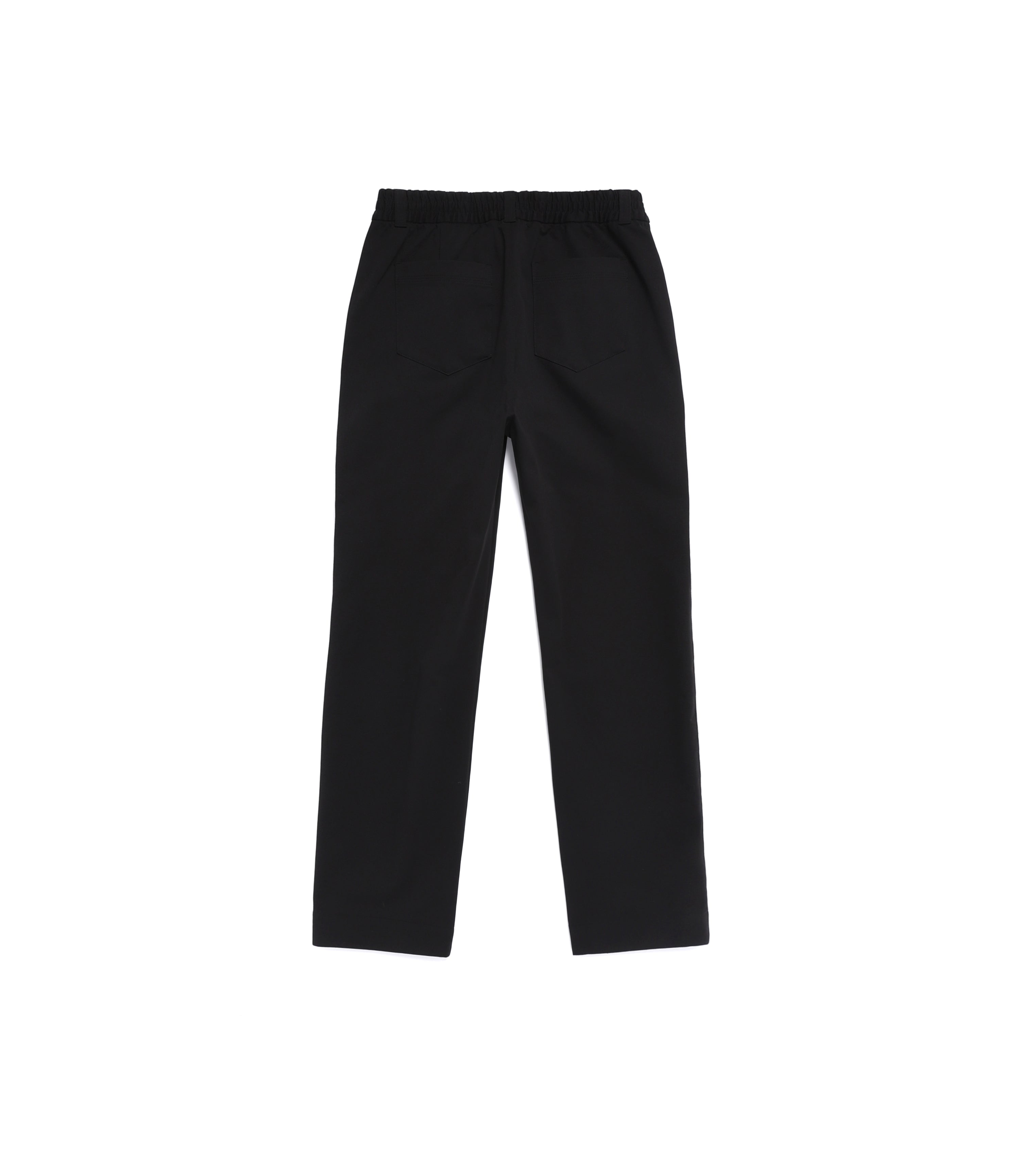Women's TANU Basic Fit Straight Pants<br>BLACK