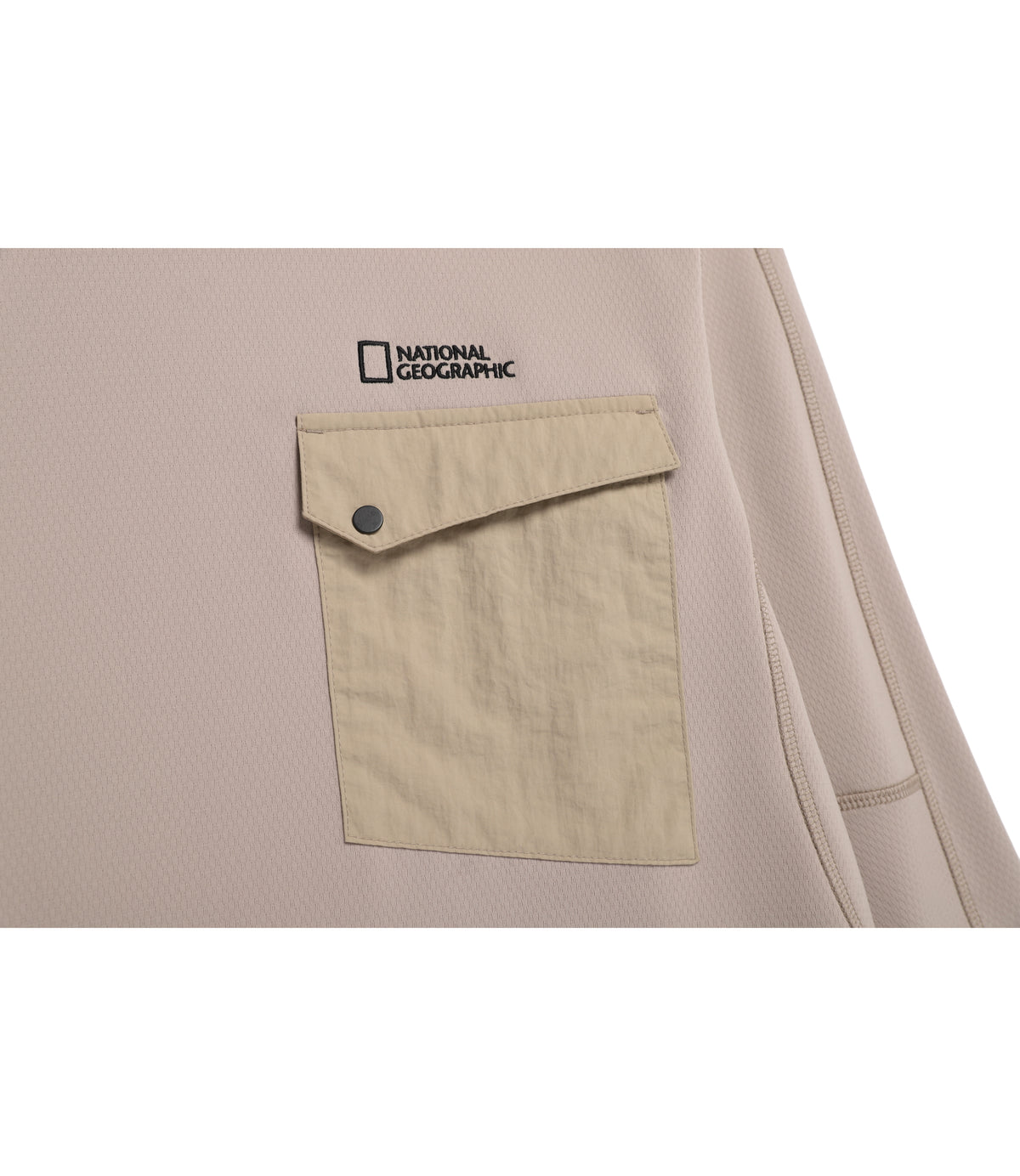 Men's NRN Delta Peak Base Layer Long Sleeve Tee<br>MOURNING BEIGE