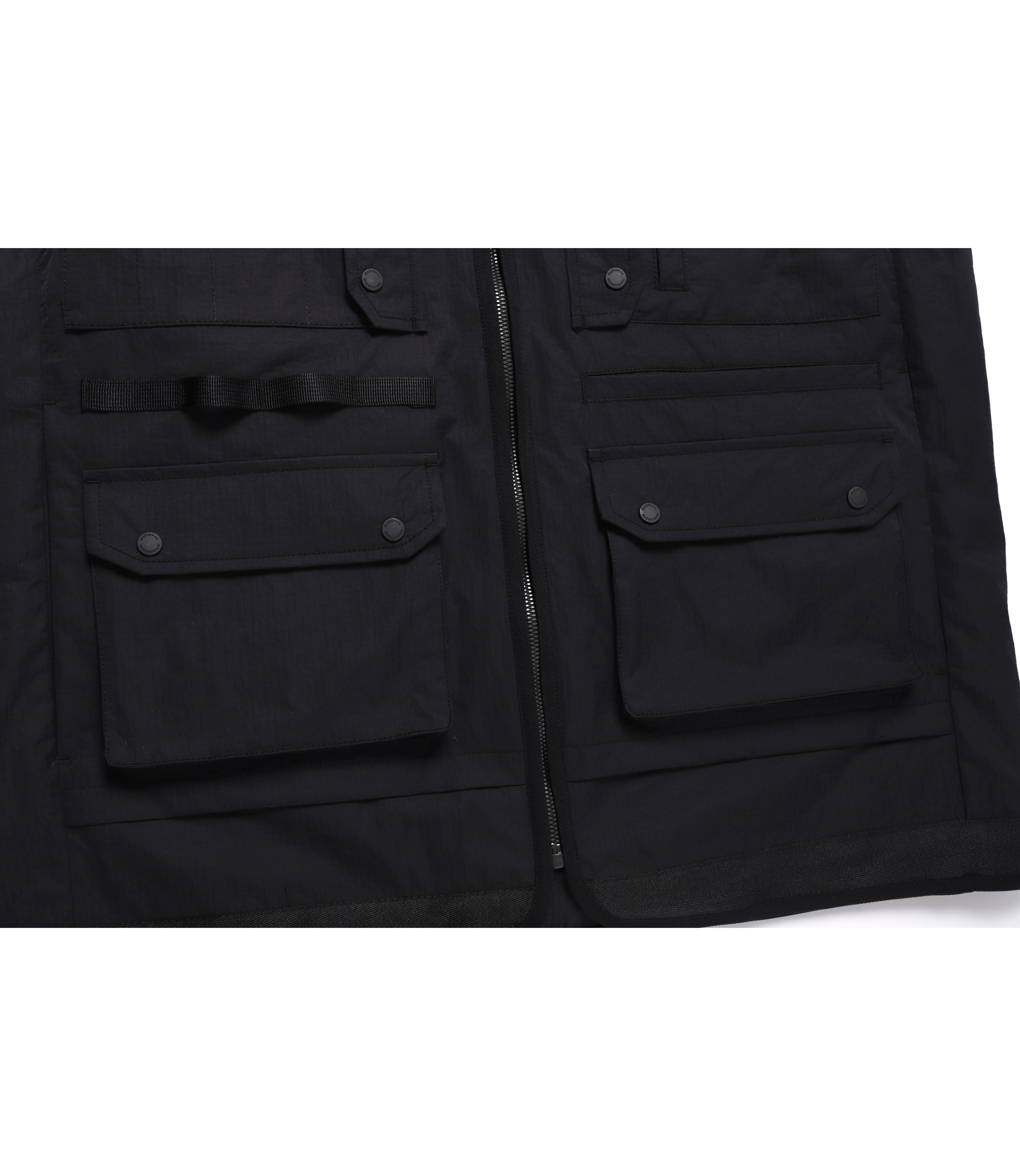 Men's NRN Hybrid Hooded Vest<br>CARBON BLACK