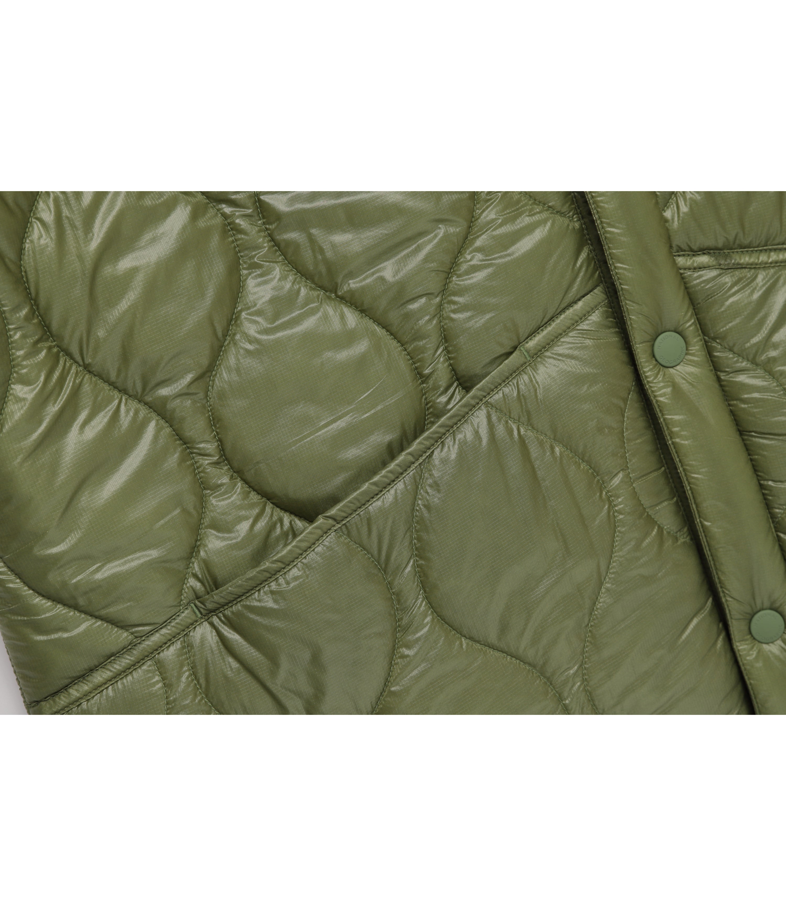 Men's NRN Light Quilted Half Sleeve Shacket<br>KHAKI