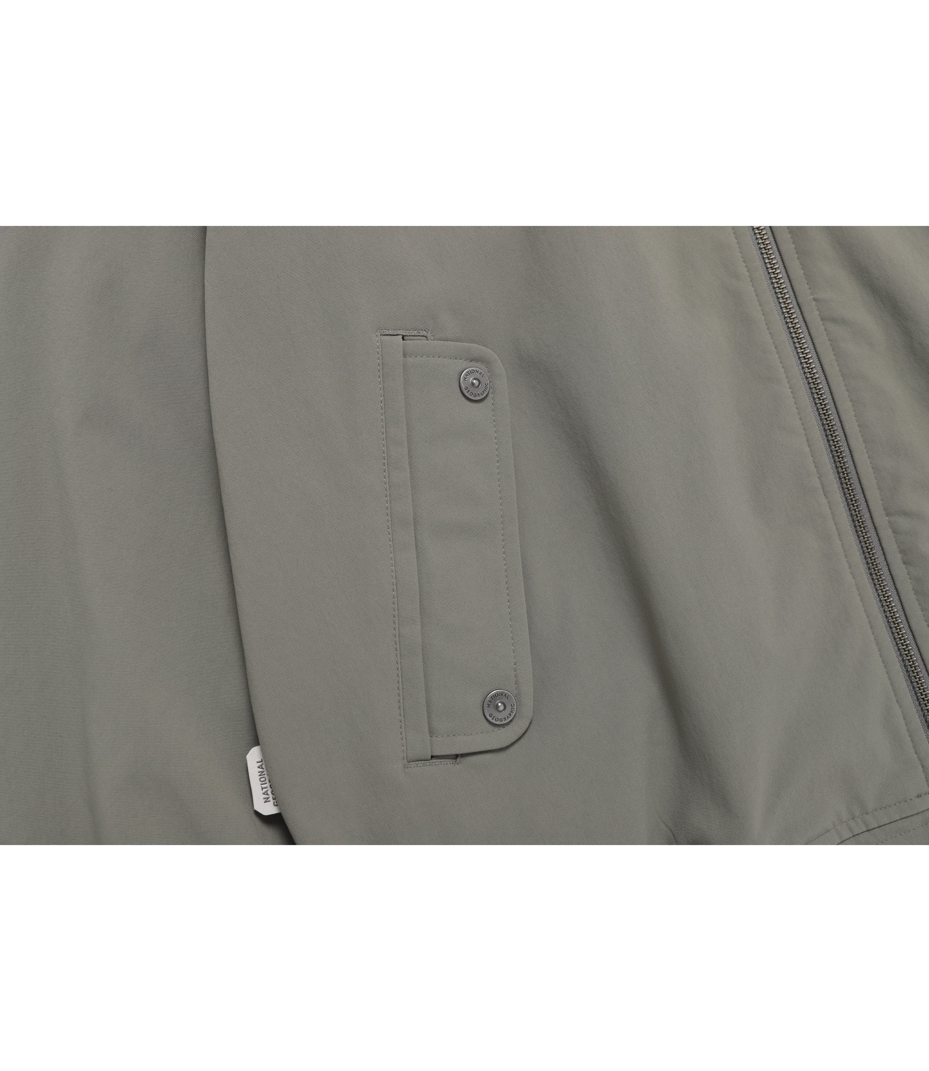 Men's LONTRA Detachable Hooded Jumper<br>G/KHAKI