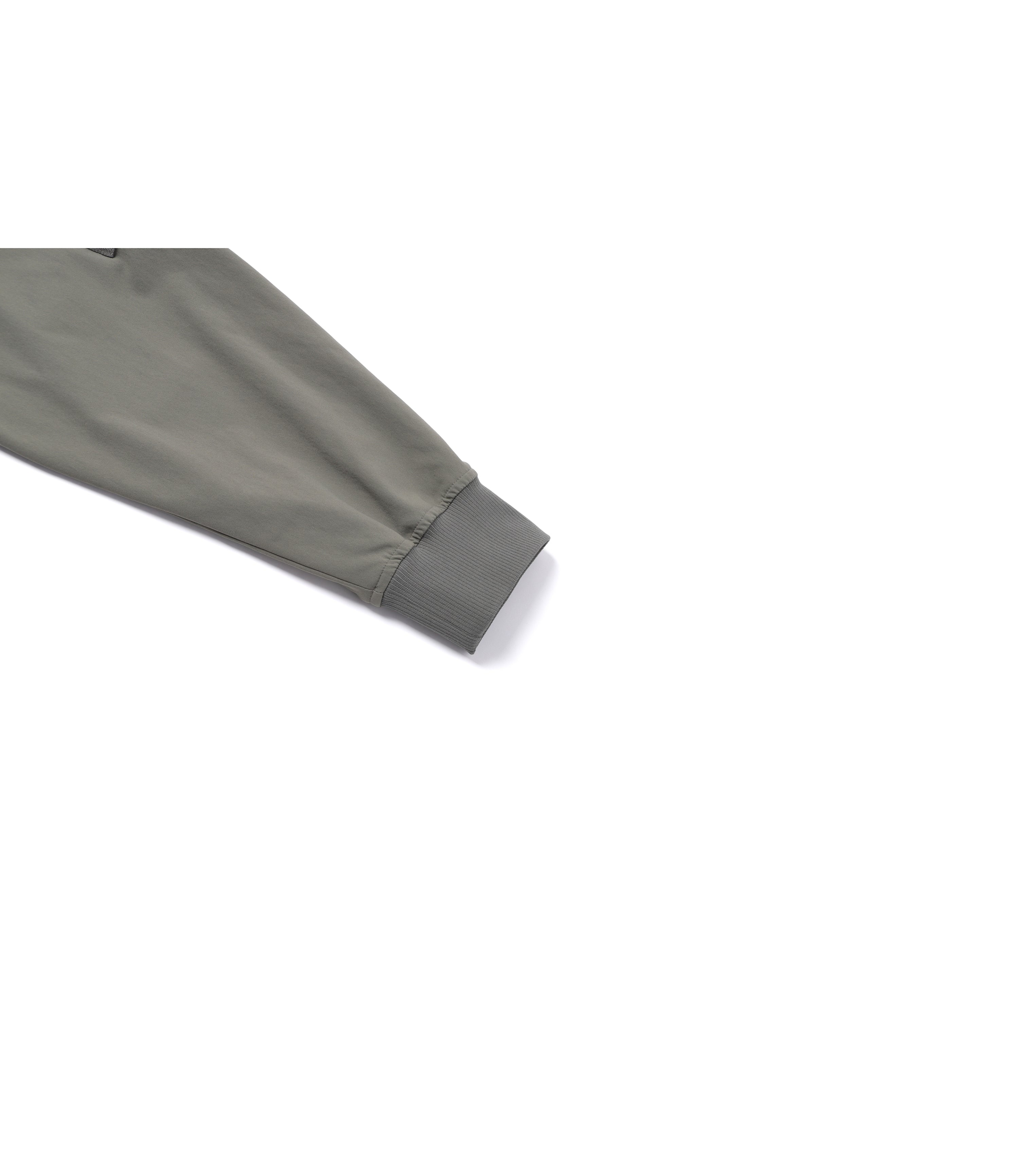 Men's LONTRA Detachable Hooded Jumper<br>G/KHAKI