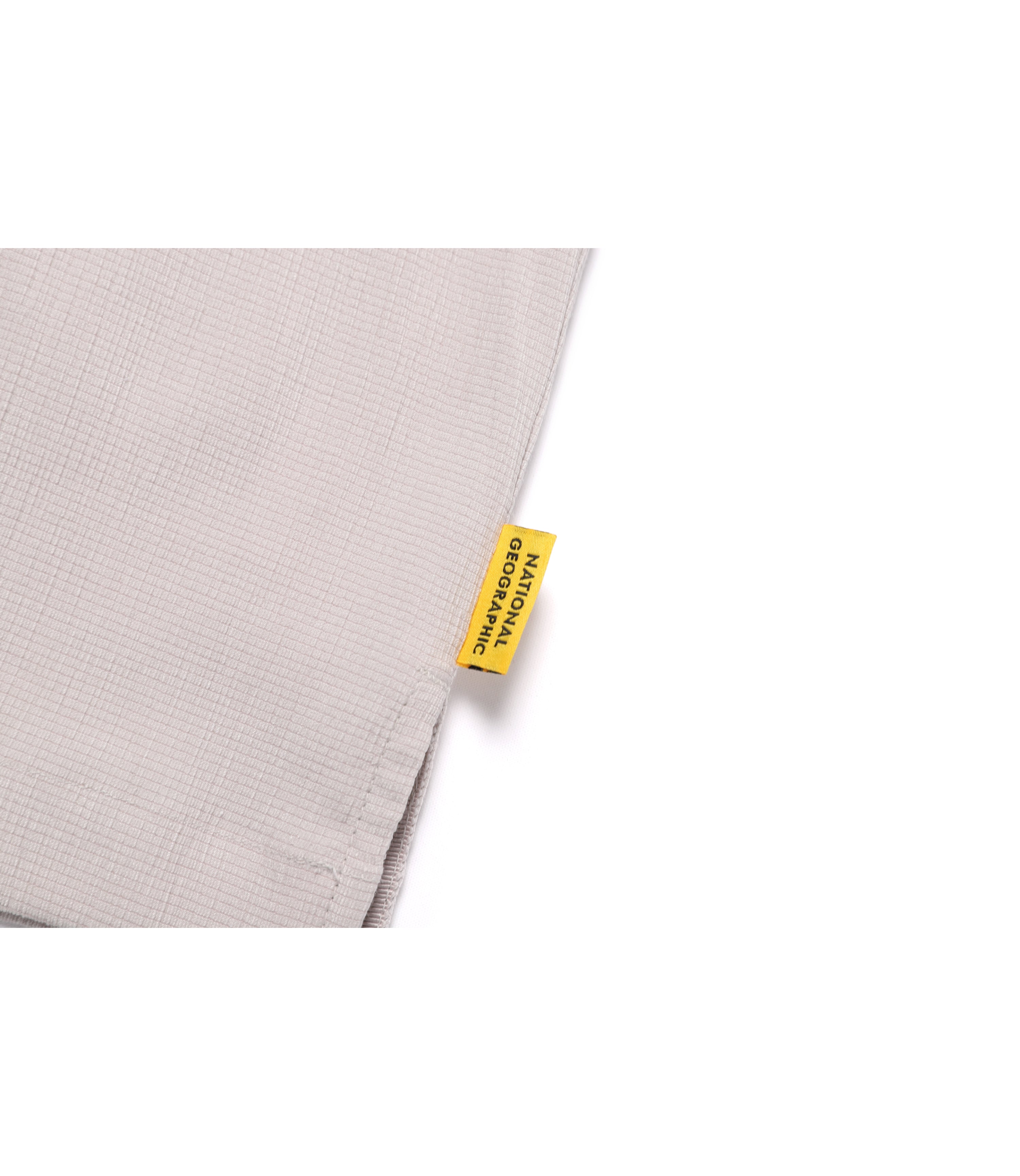 Unisex Crinkle Semi-Over Fit Short Sleeve Shirt<br>OAK BEIGE