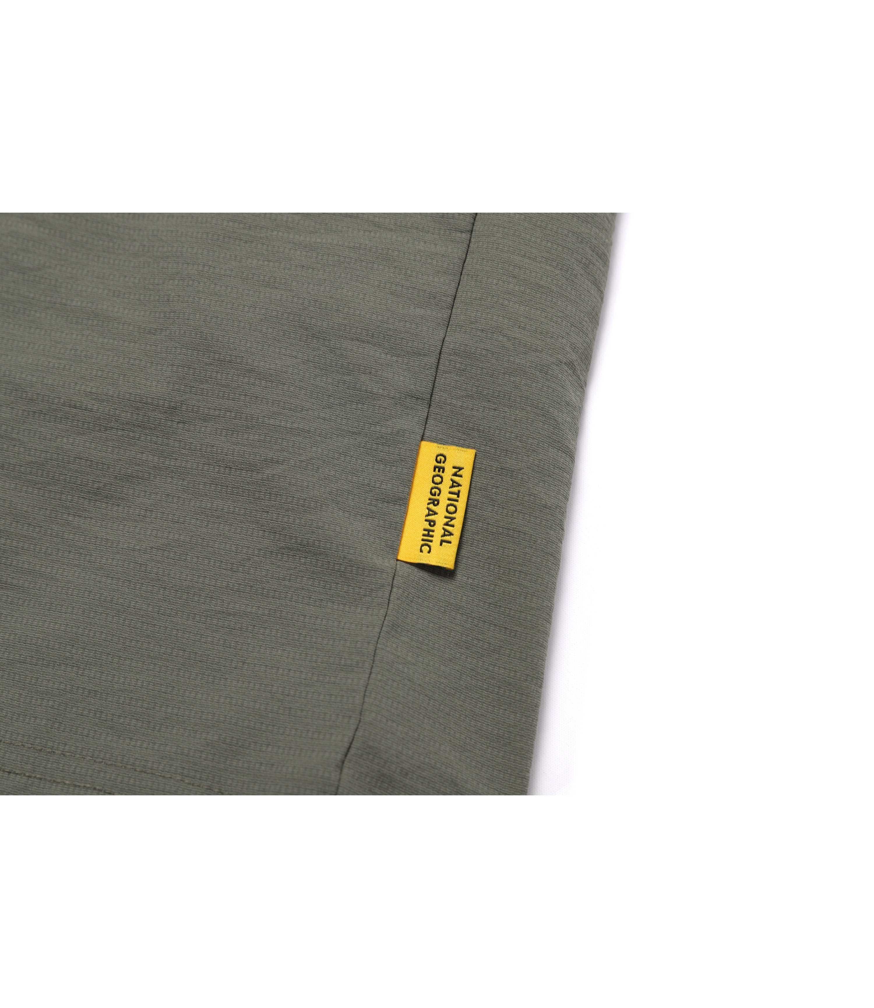 Men's Frozen Cube Short Sleeve Collar Tee<br>KHAKI