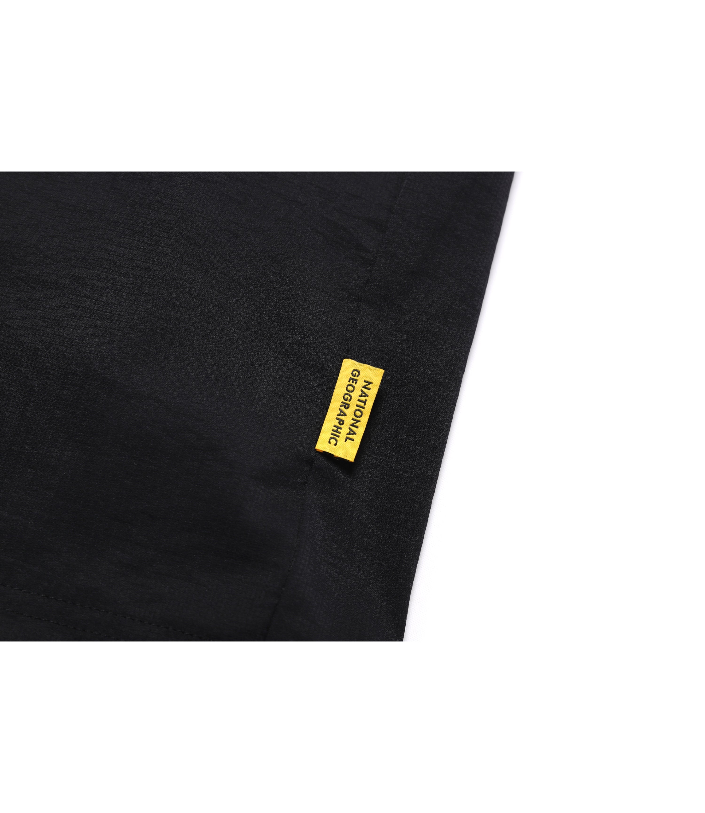 Men's Frozen Cube Short Sleeve Collar Tee<br>CARBON BLACK