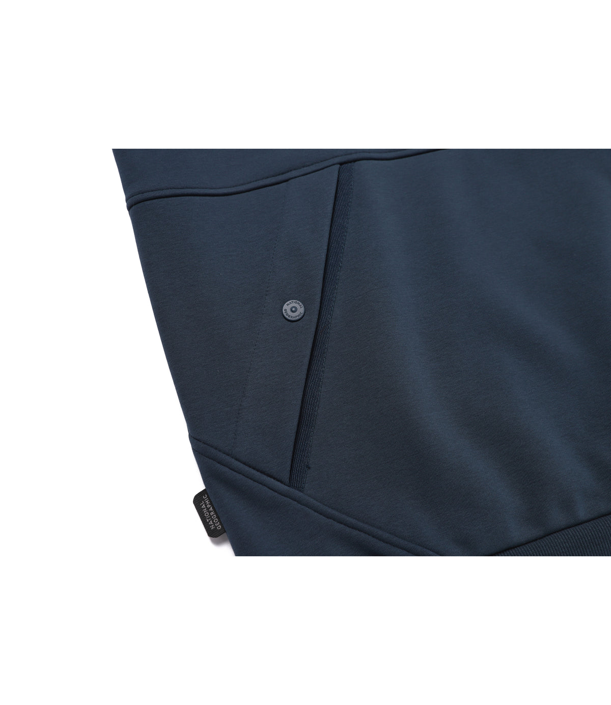 Unisex Fleece Half Zip-Up Sweatshirt<br>BLUE NAVY