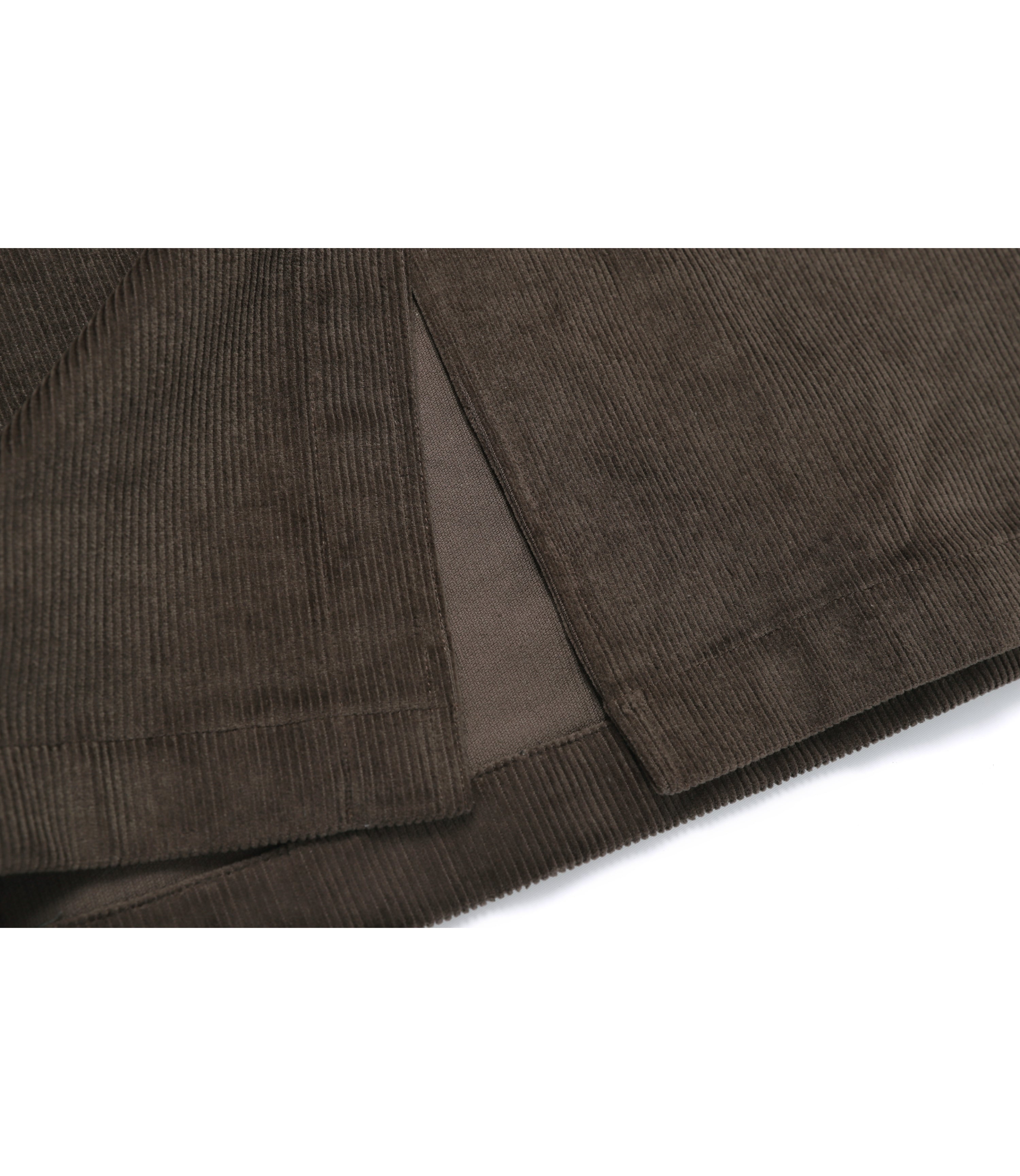 Women's Corduroy Overall Dress<br>BROWN