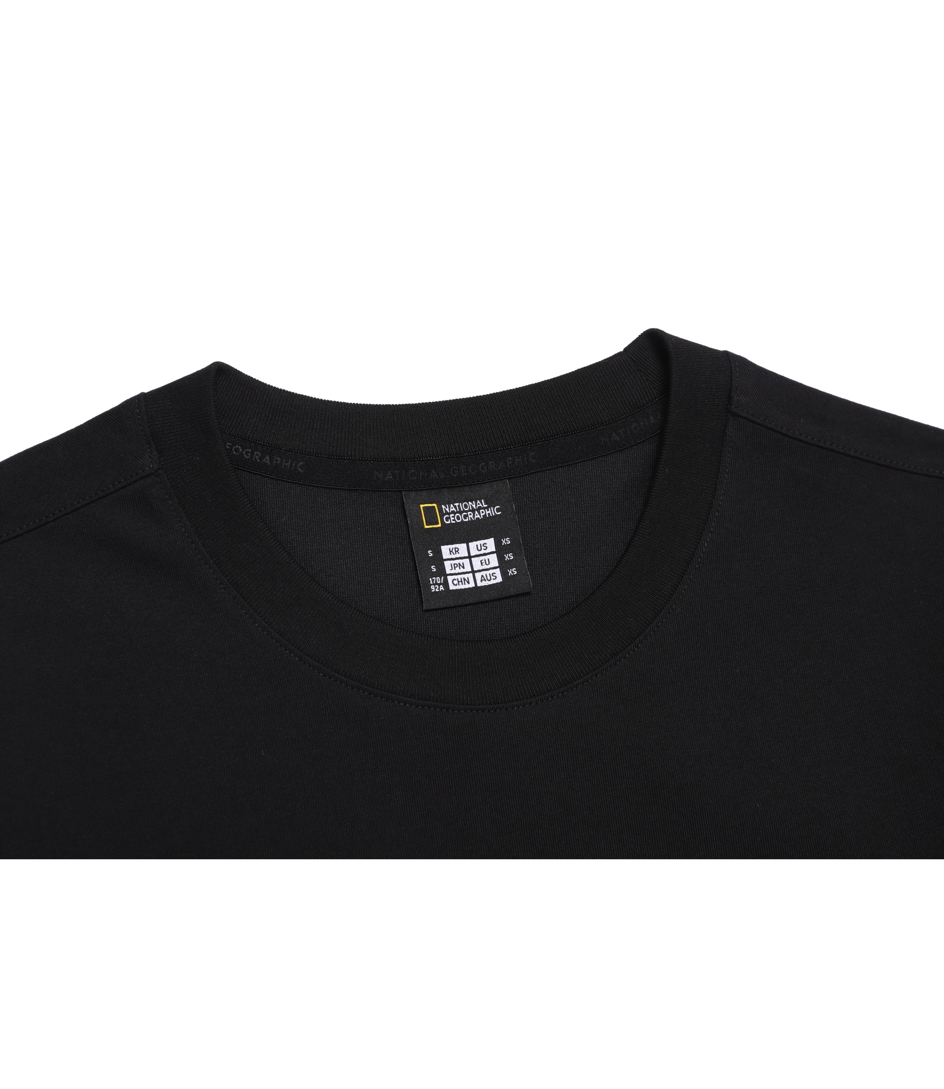Unisex FALCO Small Logo Long Sleeve Tee<br>BLACK