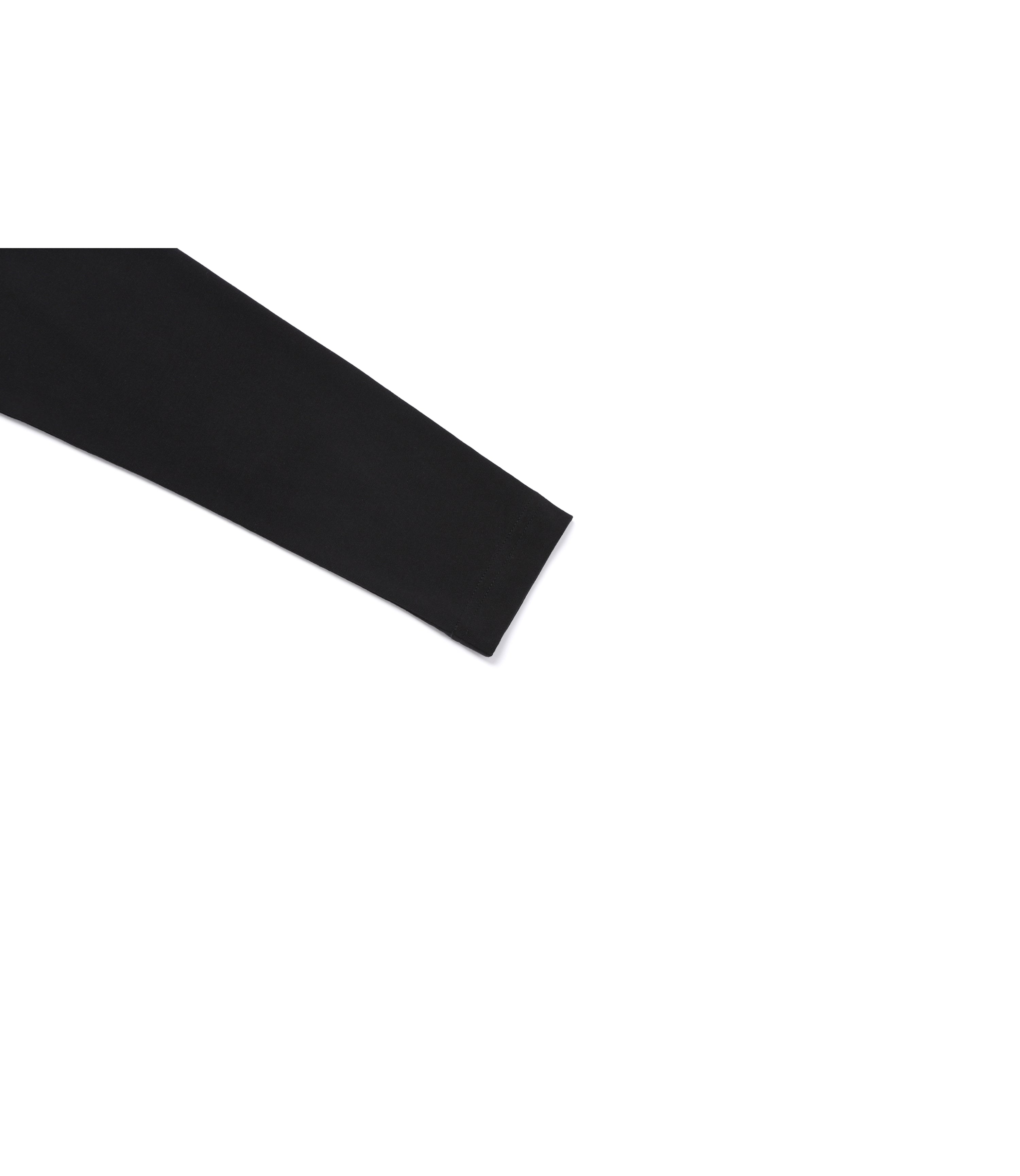 Unisex FALCO Small Logo Long Sleeve Tee<br>BLACK