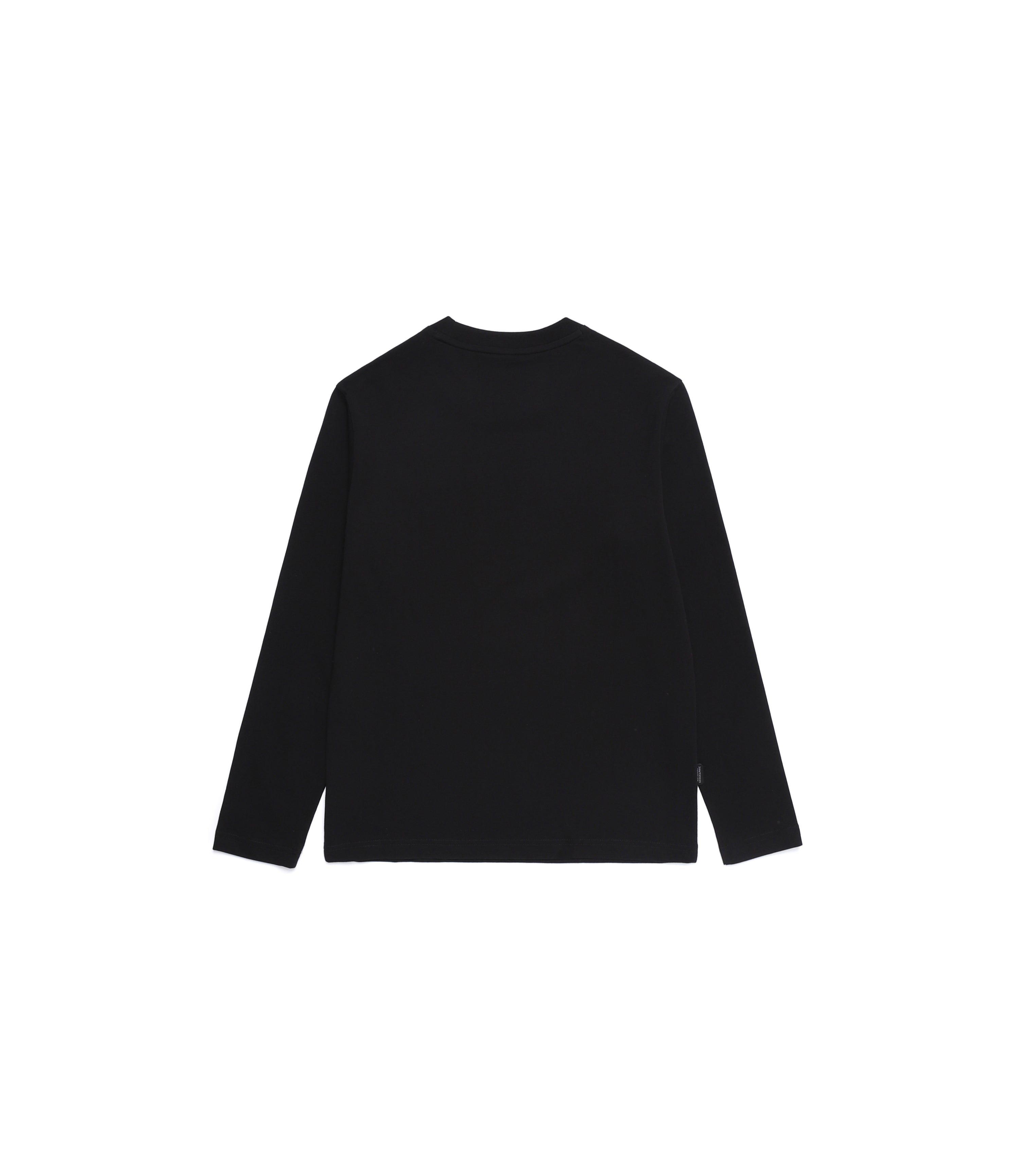 Unisex FALCO Small Logo Long Sleeve Tee<br>BLACK