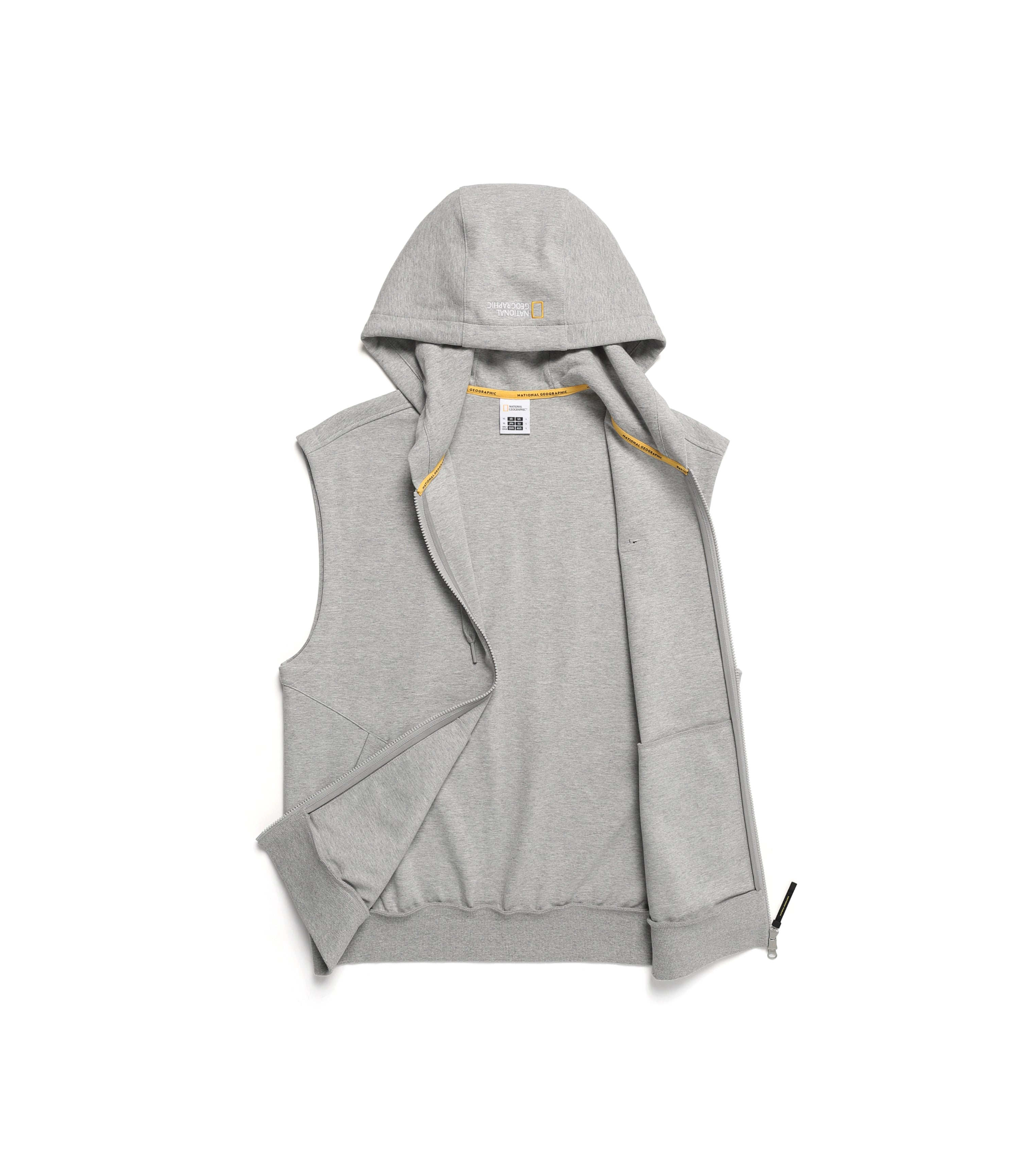 Unisex BREVI Zip Up Training Vest<br>M/GREY