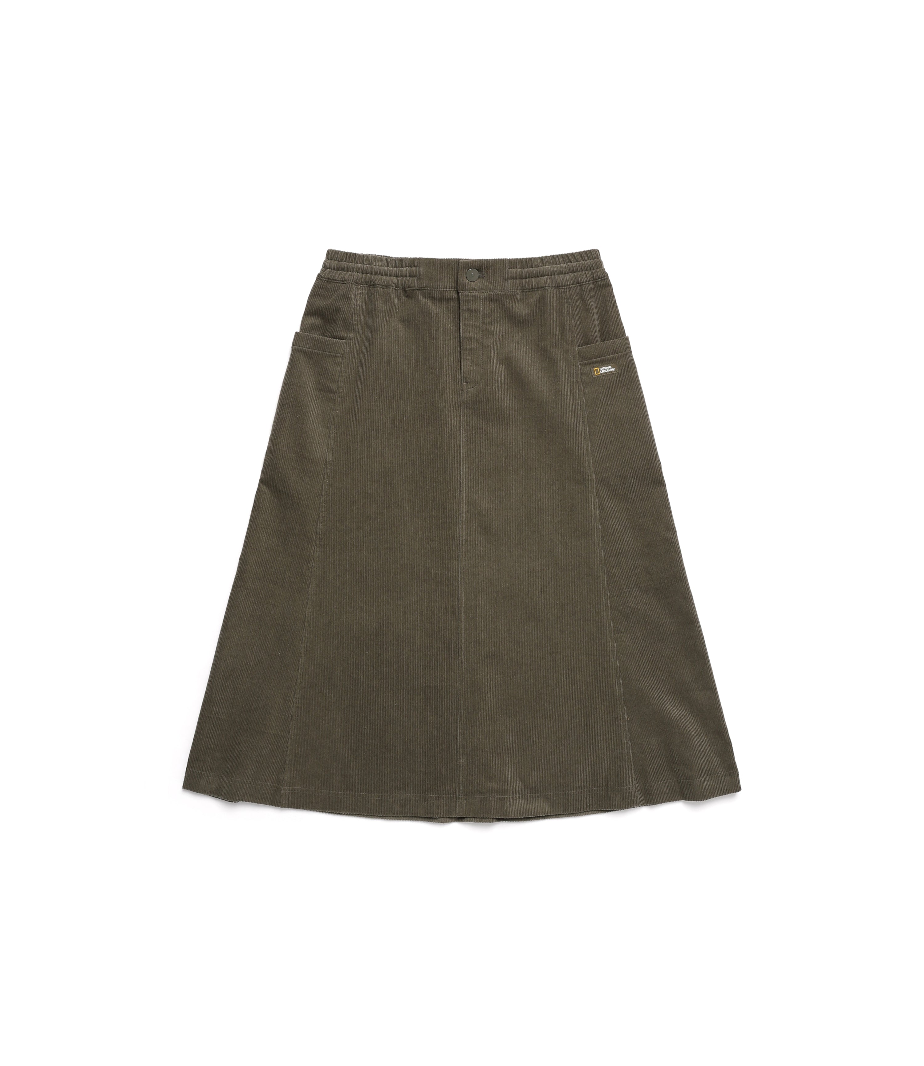 Women's Corduroy Skirt<br>OLIVE