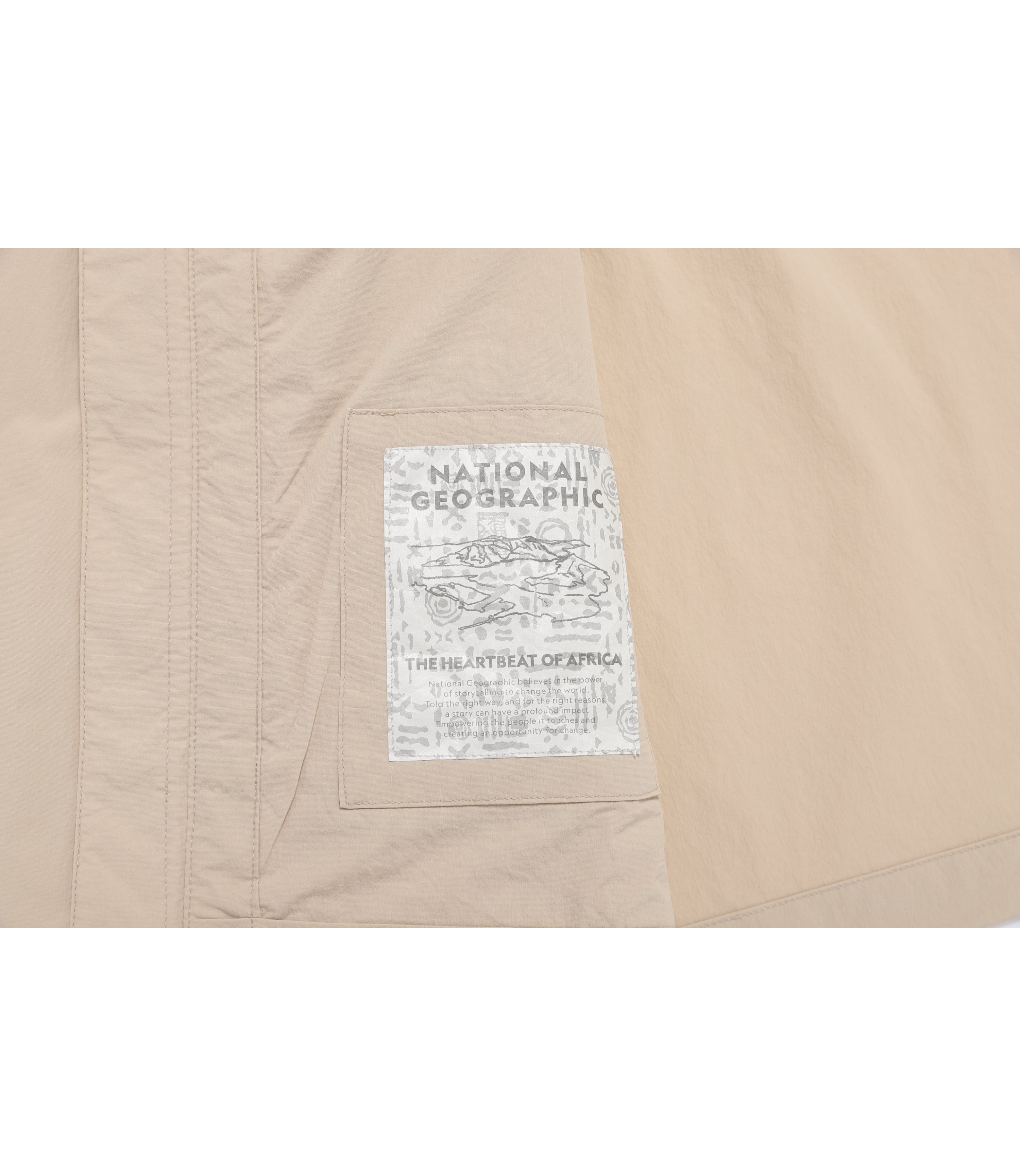Unisex ADELIE Stretch Full Zip-Up Hooded Jumper<br>L/BEIGE